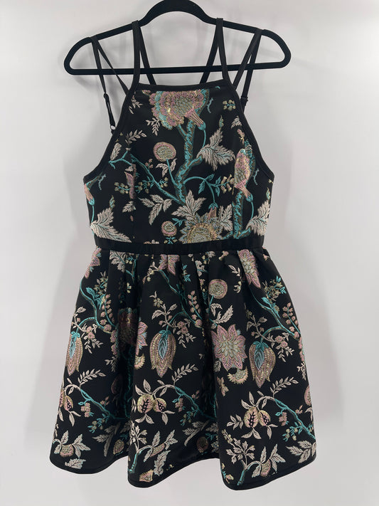 Kimchi Blue Brocade Jaquard Dress (10)
