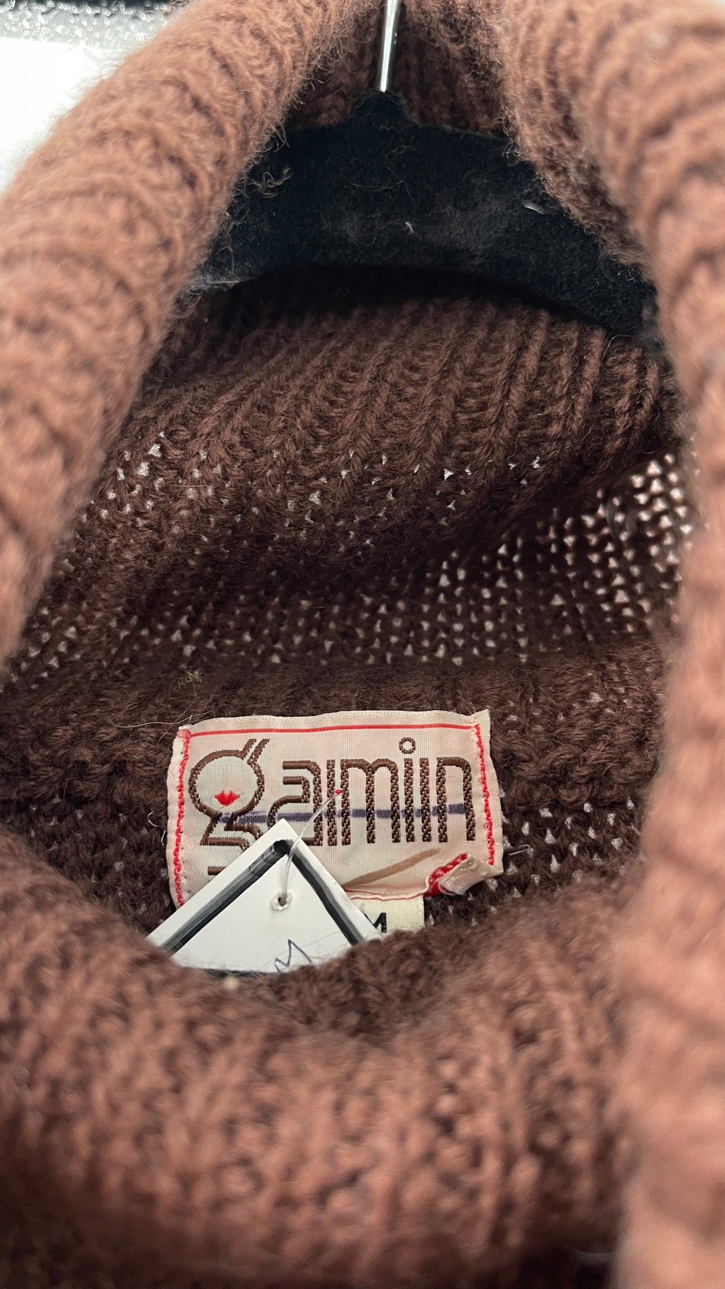 GALMILA Anthropologie Brown Striped Sweater (Medium)
