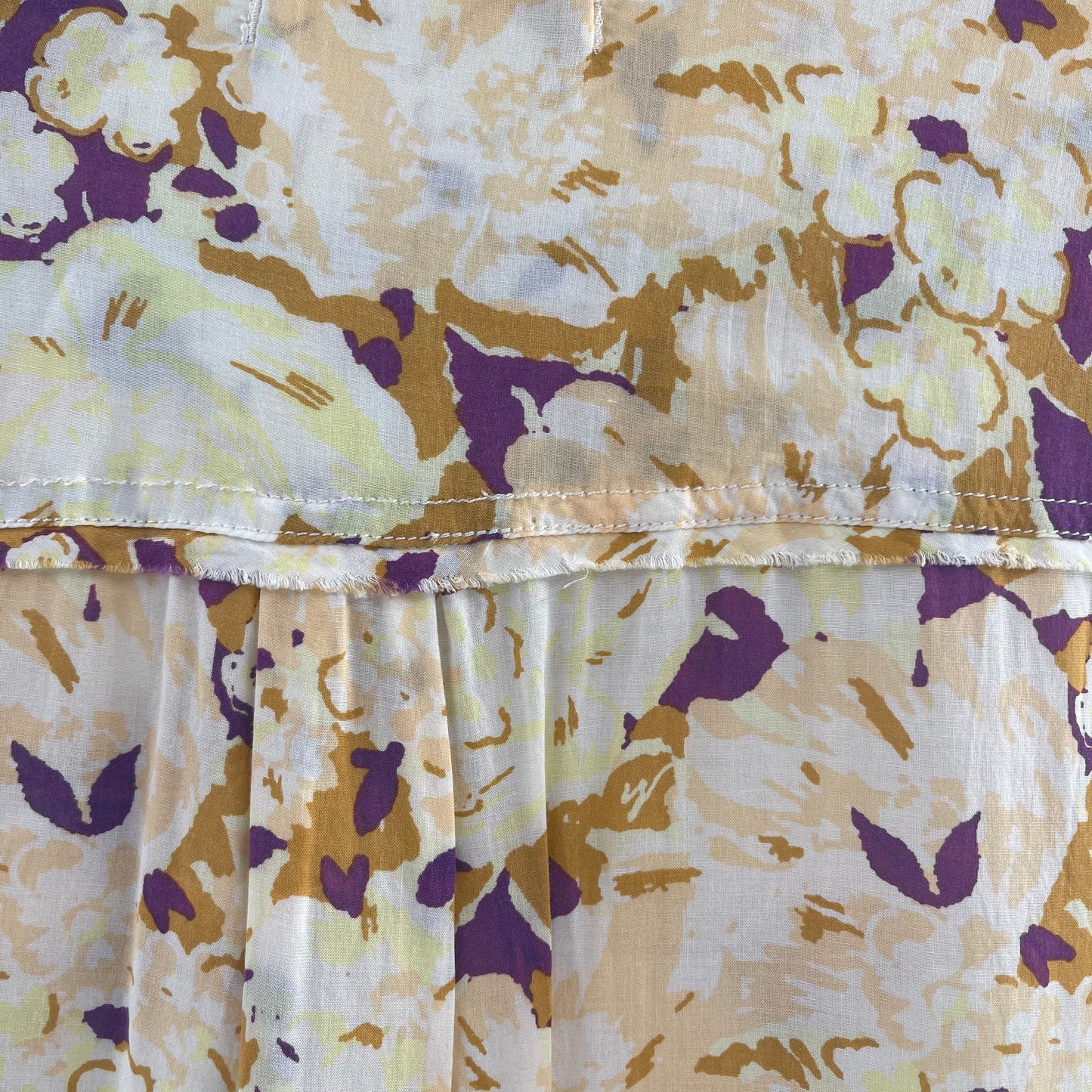 Free People Patterned Button Up (S)