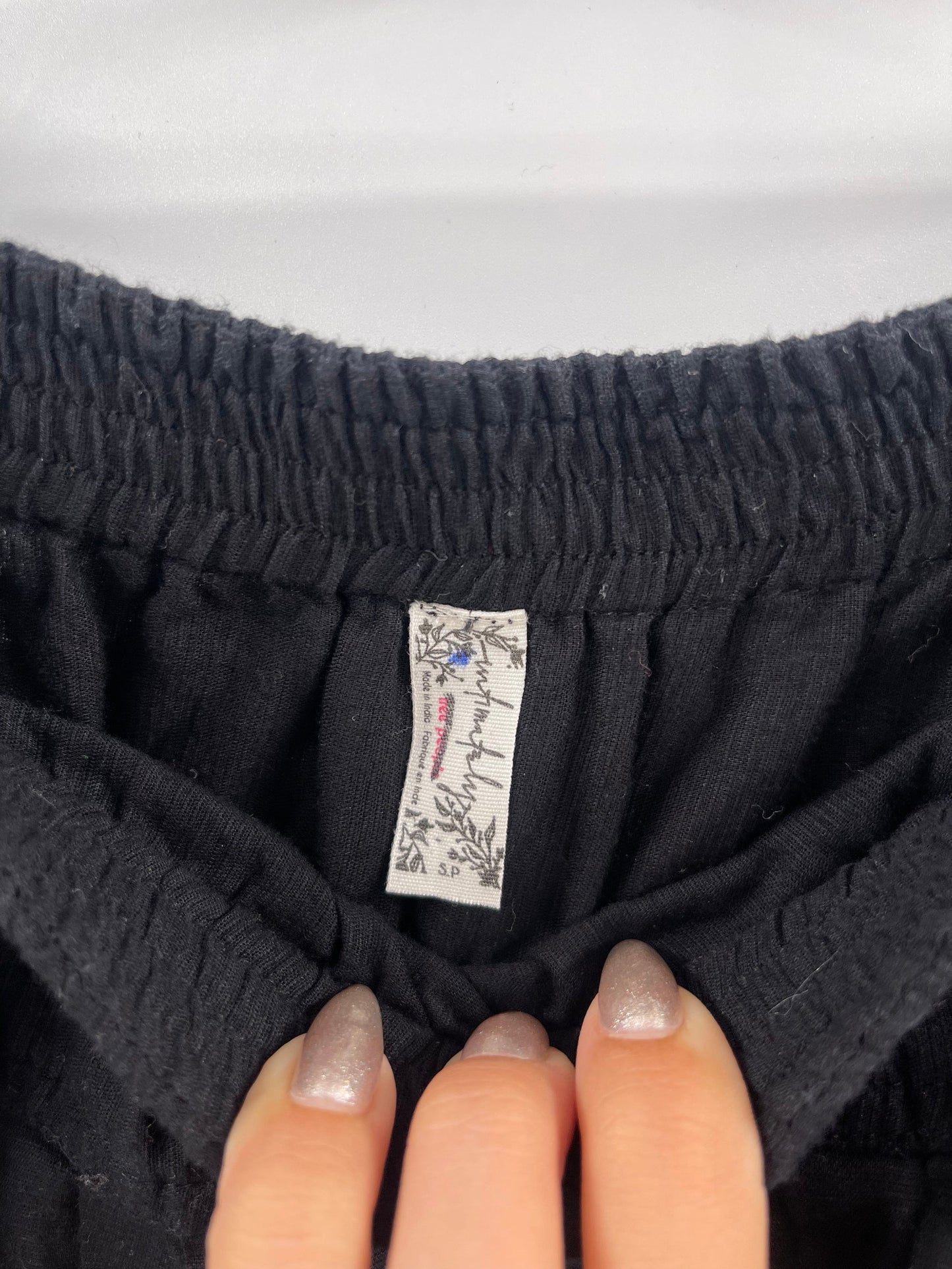 Free People Intimately 100% cotton Elastic Band Waist Haram Pants (Size XS)
