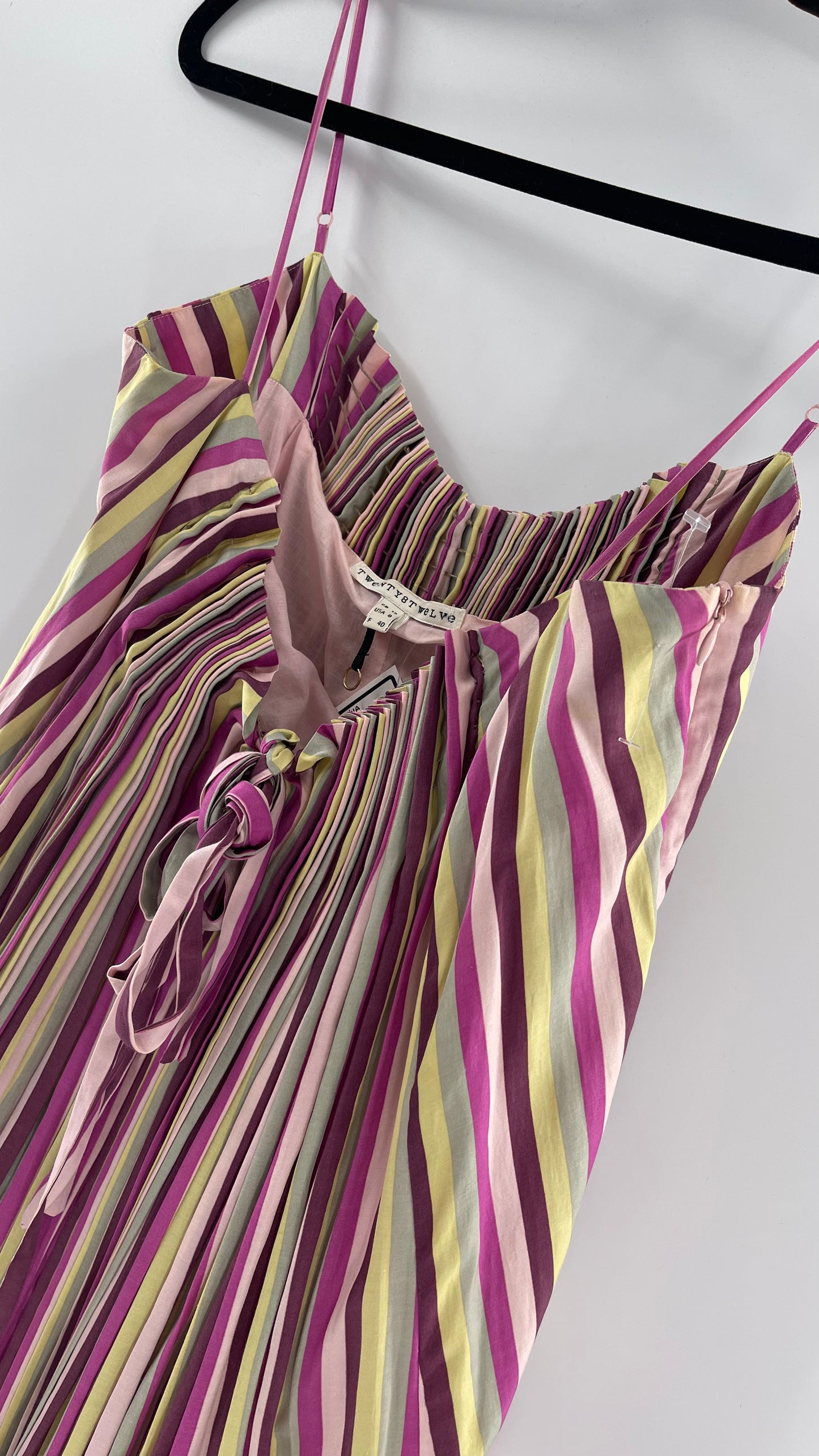 Twenty8Twelve Striped Pleated Mini (8)