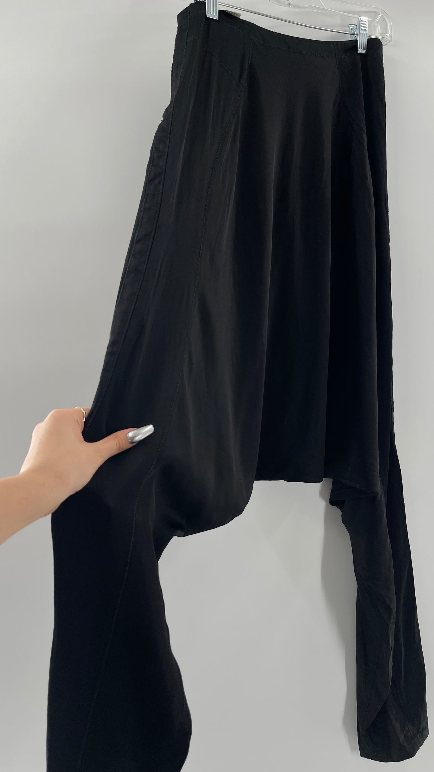 Costume National Silky Haram Pants Jet Blue (44)