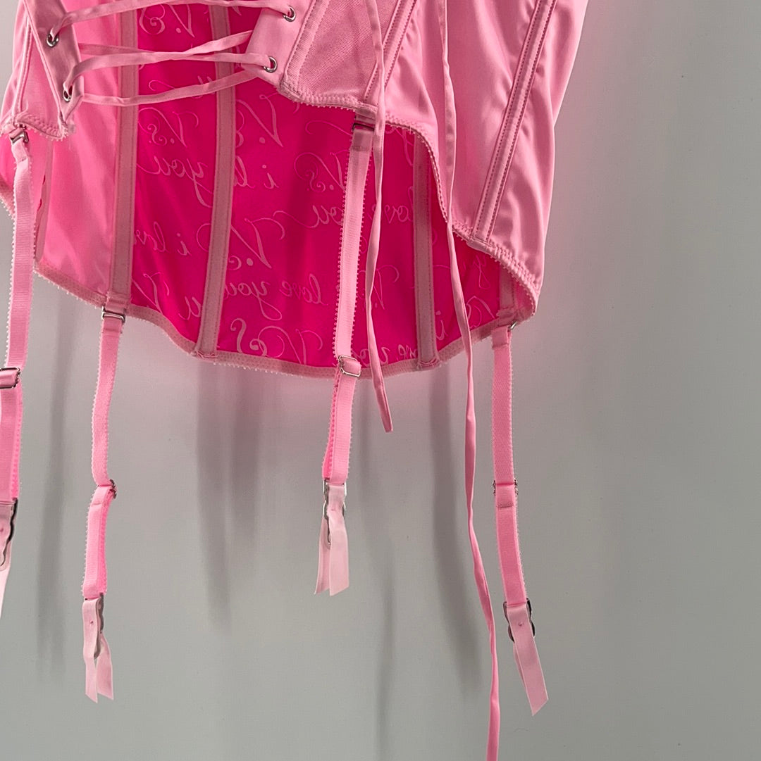 Vintage Victoria’s Secret Pink Corset(36C)