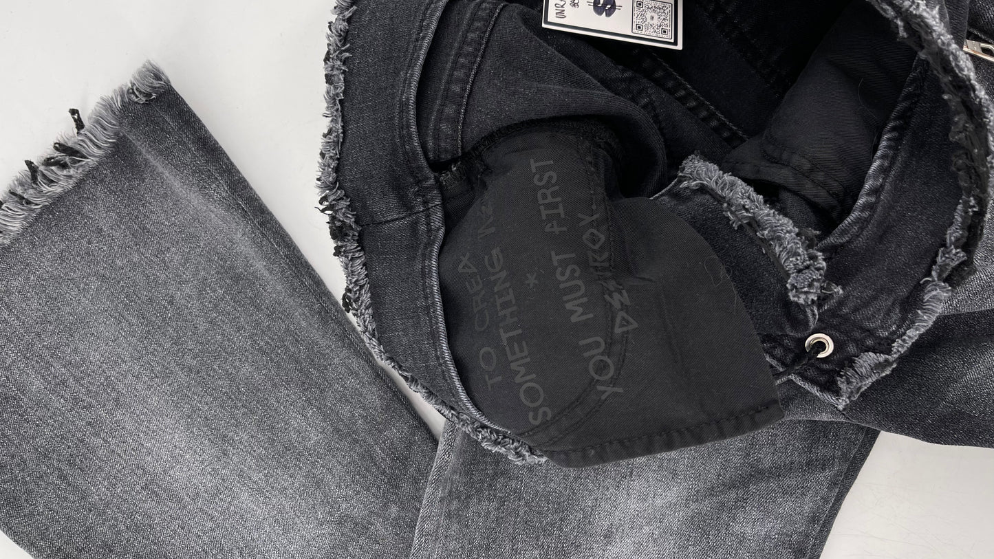 Unravel Project, Ben Taverniti To Create Something New You Must First Destroy Grey Denims (27)