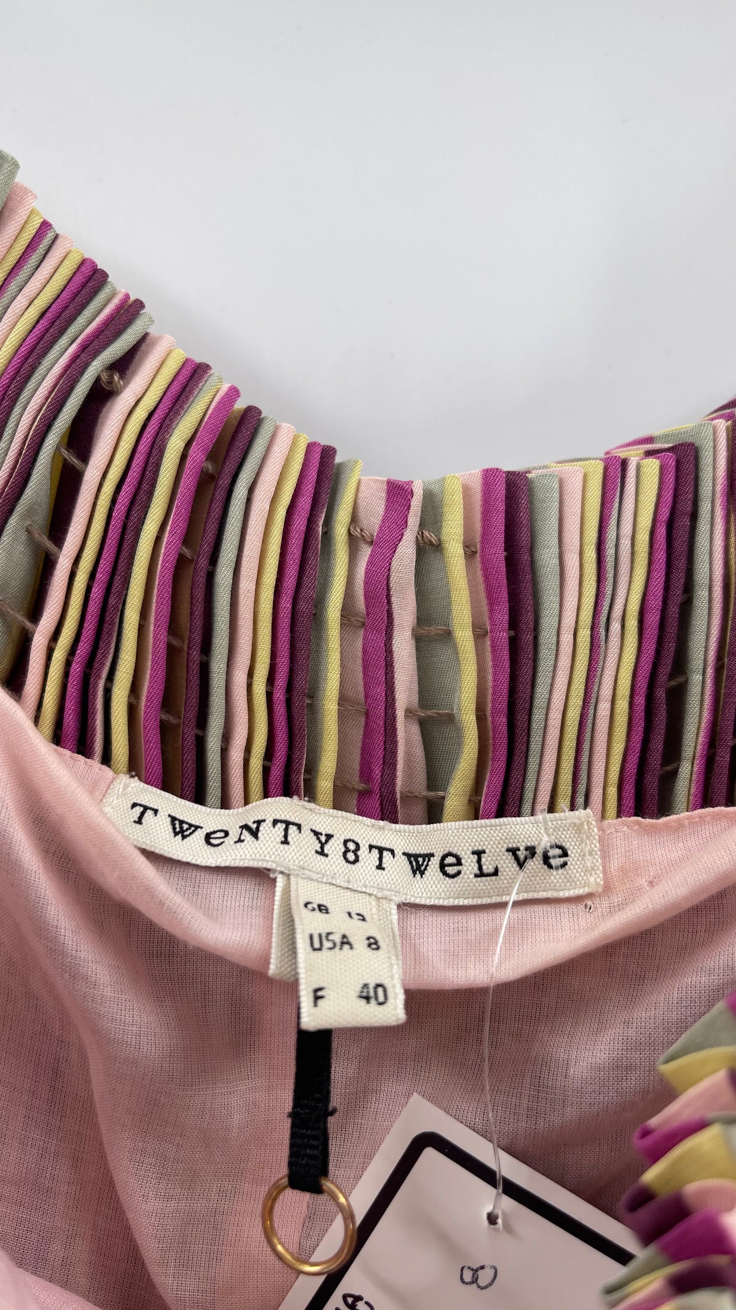 Twenty8Twelve Striped Pleated Mini (8)