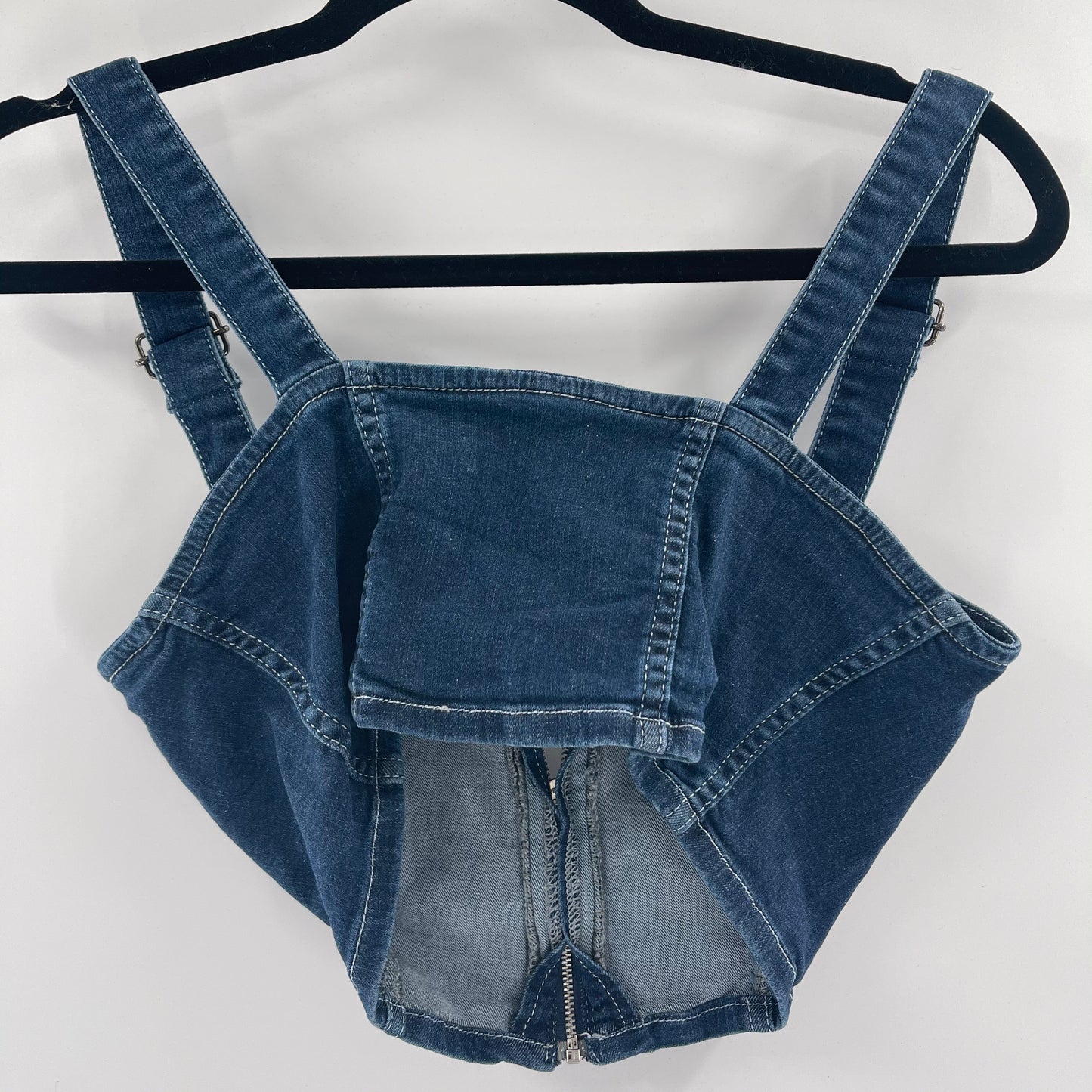 Urban Outfitters Denim Crop Tank (M)