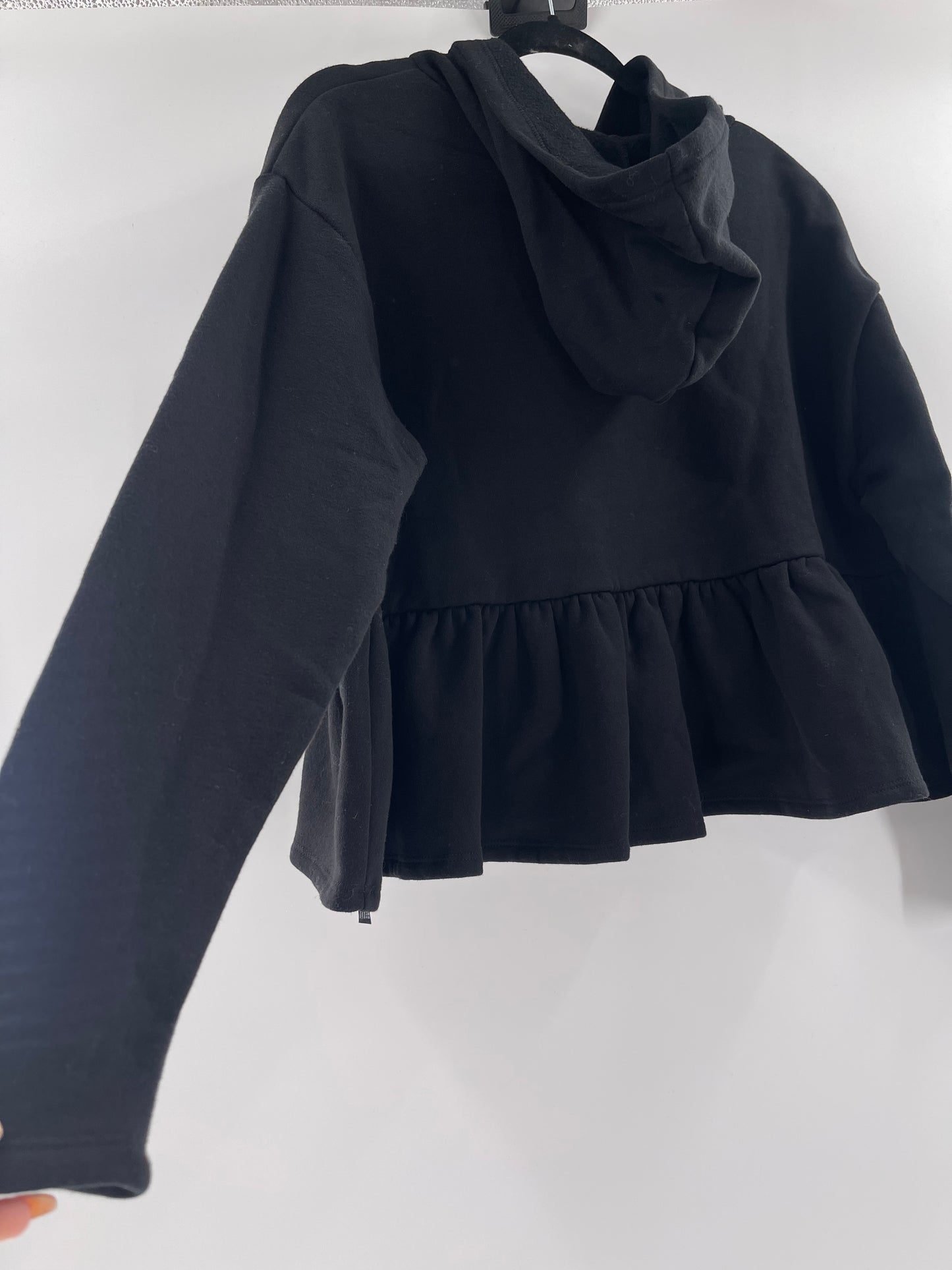 Urban Outfitters Cropped Black Hoodie (XS)