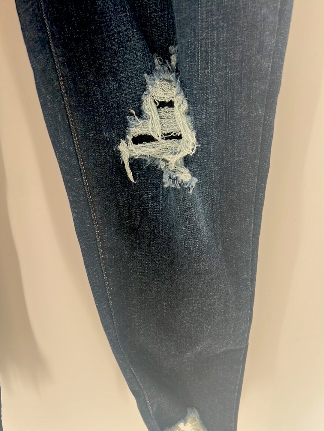 Lane Bryant Ripped Jeans Mid Rise Skinny Ankle Jeans (size 16 R)