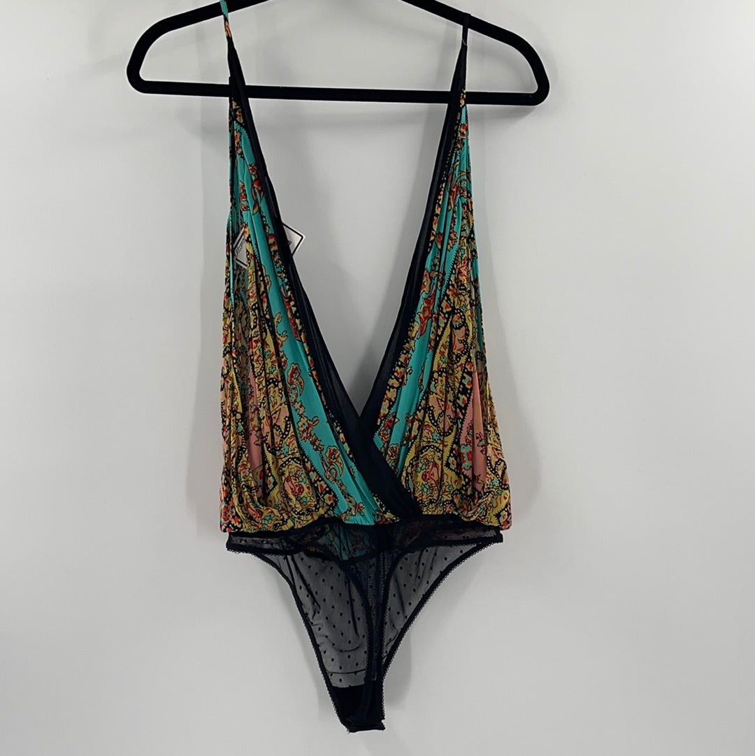Intimately Free People Bandana Bodysuit (L)