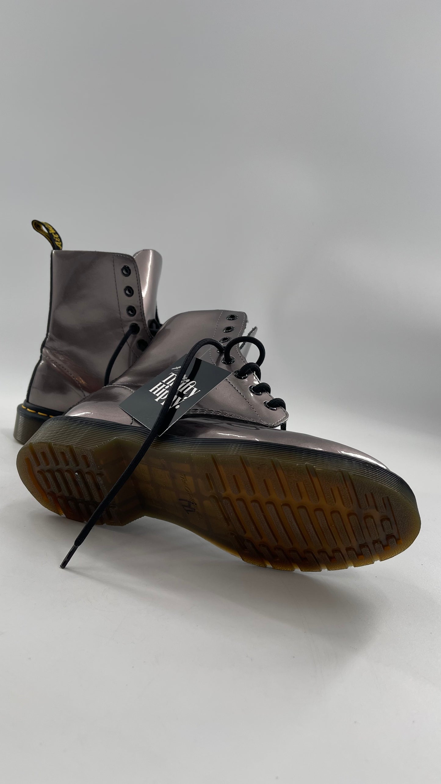 Doctor Martens Pewter Boots (7)