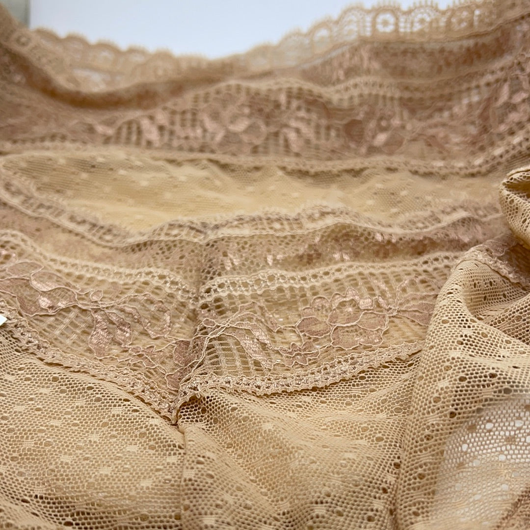 High waisted Tan underwear