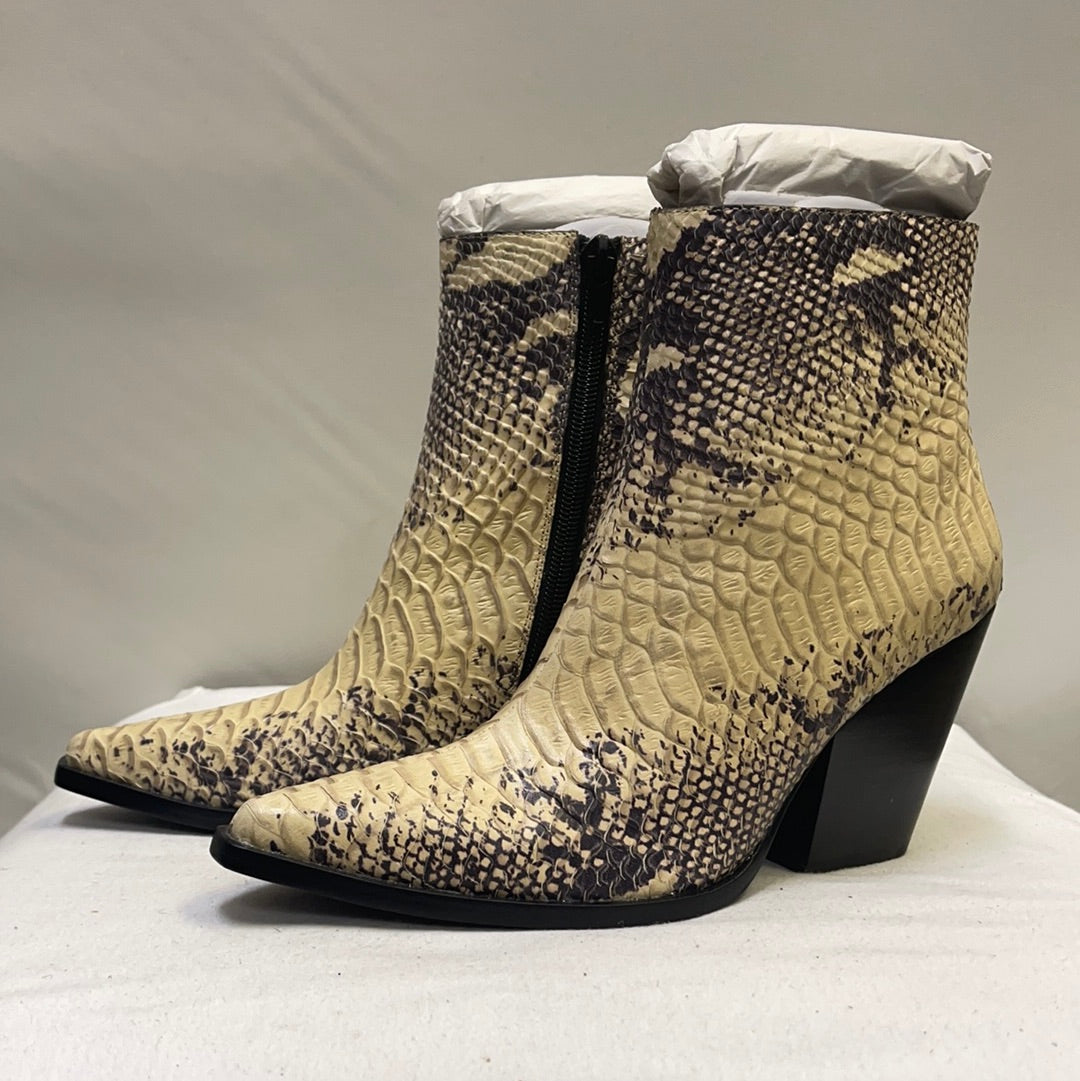 Jeffrey Campbell Snake Skin patterned Boots