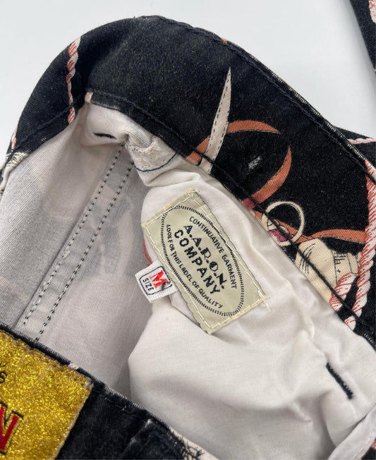 Originalās Aaron Wear Jeans (Salmon + Tan Color)
