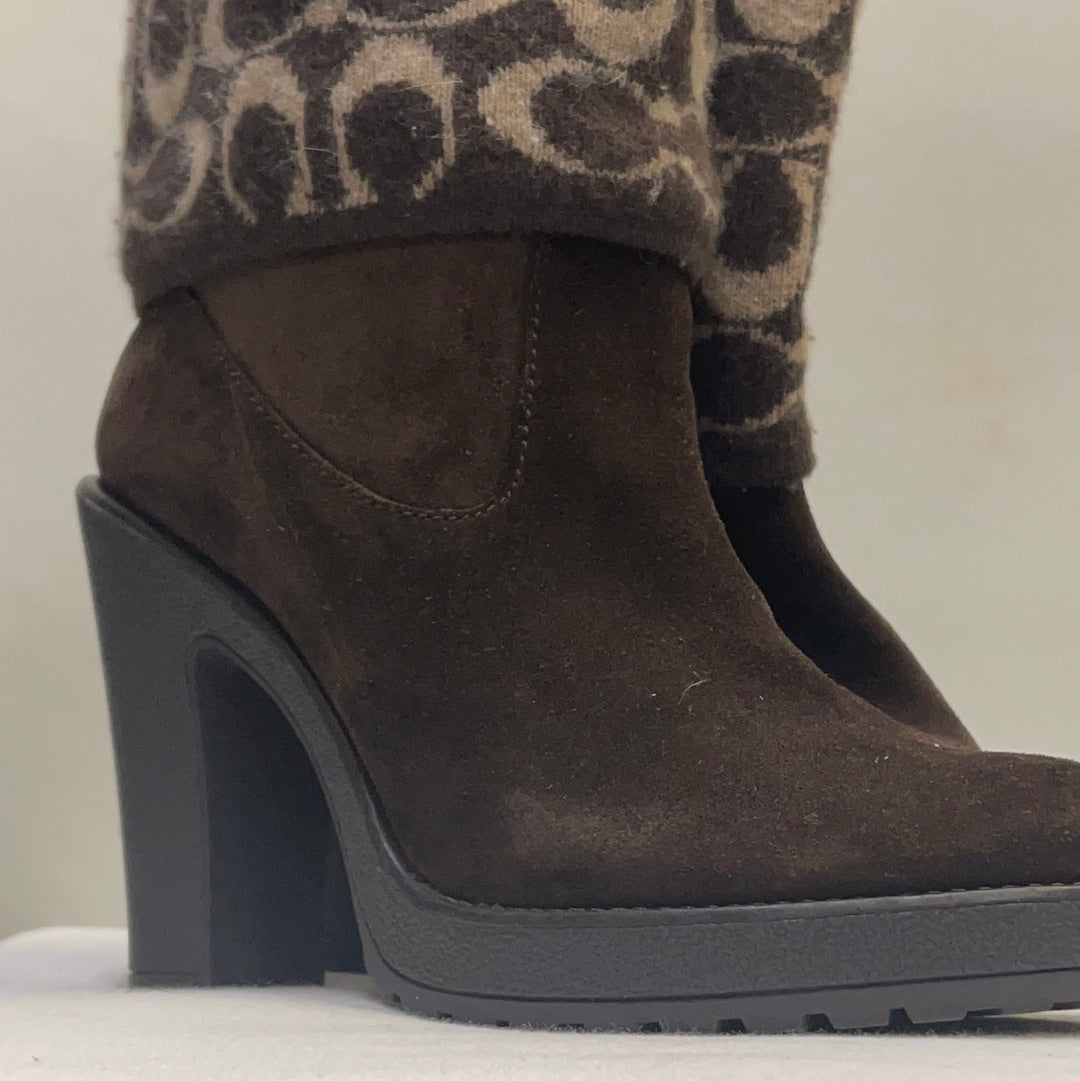 Coach Suede Boots