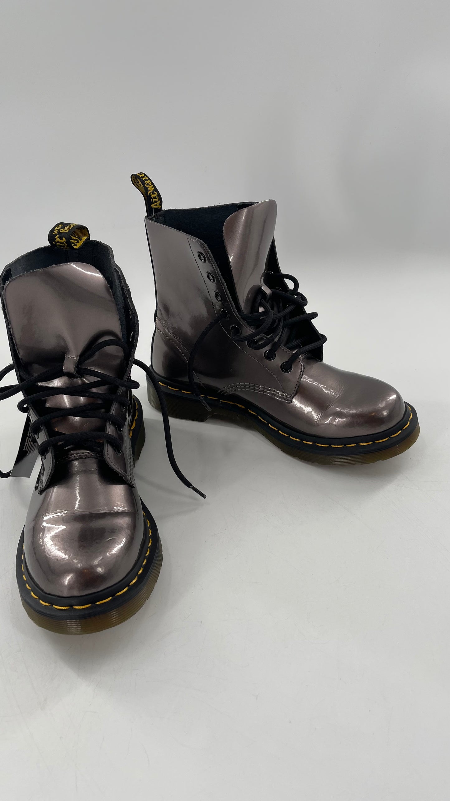 Doctor Martens Pewter Boots (7)