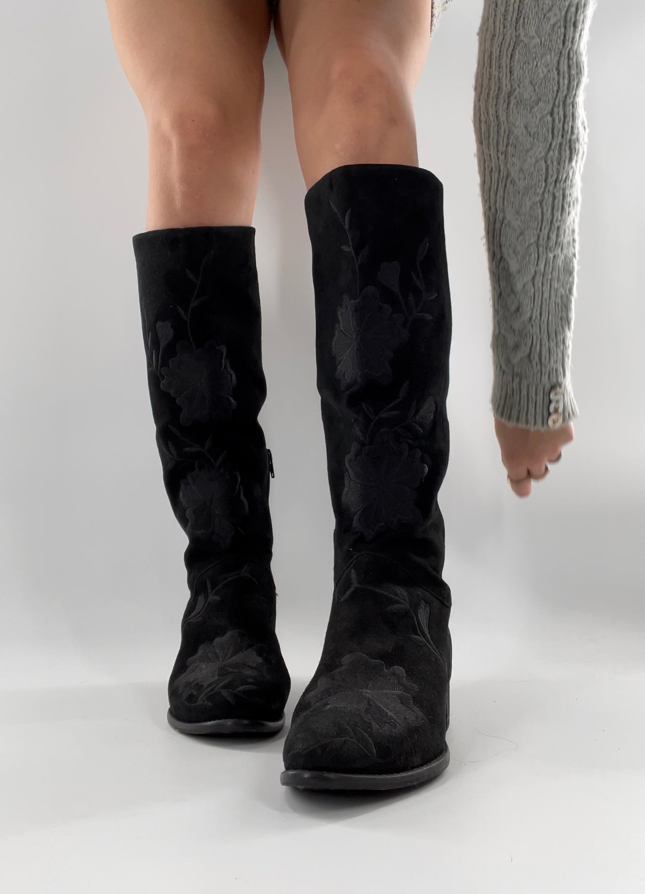 Seychelles Black Suede Boots