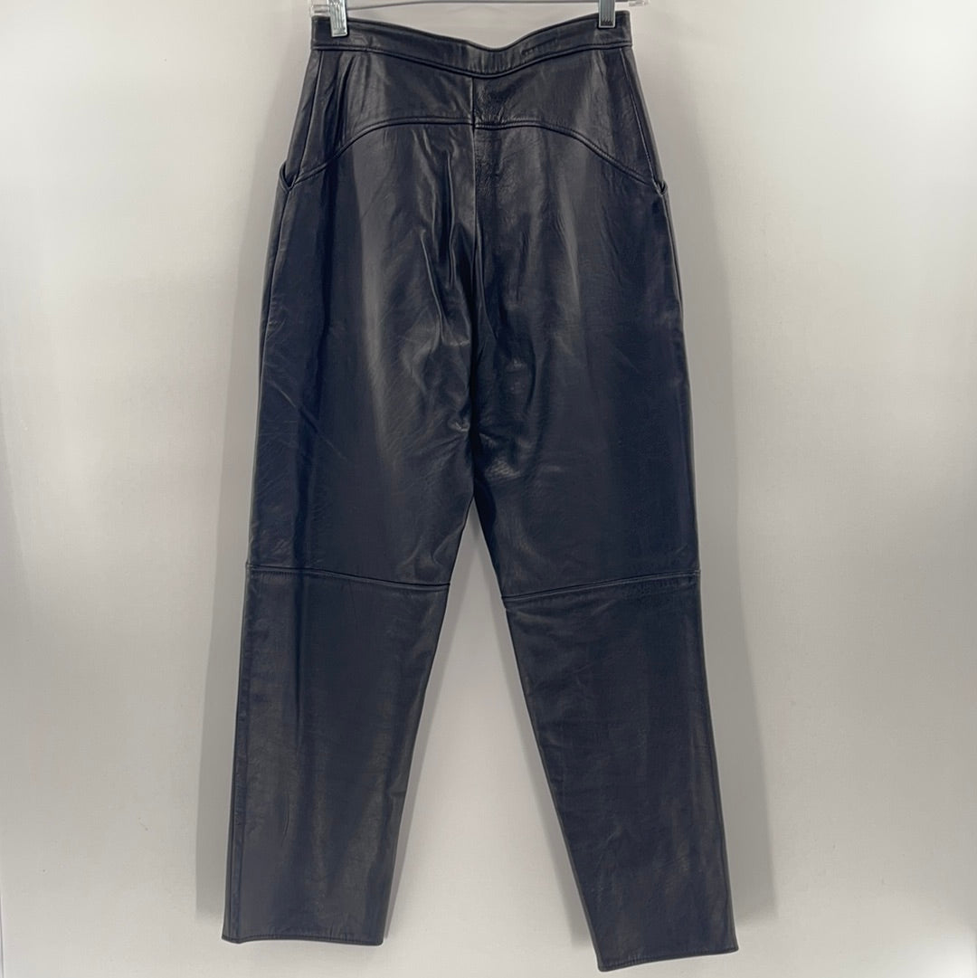 Vintage Mary Dzenutis Leather Trouser