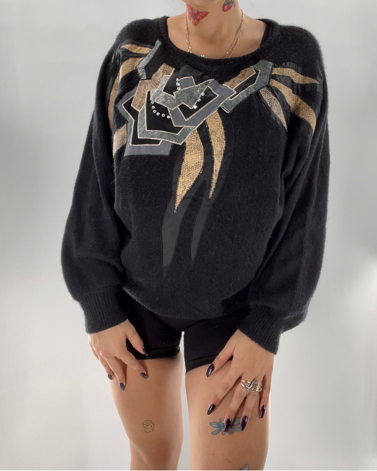 Angenie 1980s Vintage Sweater (Large)