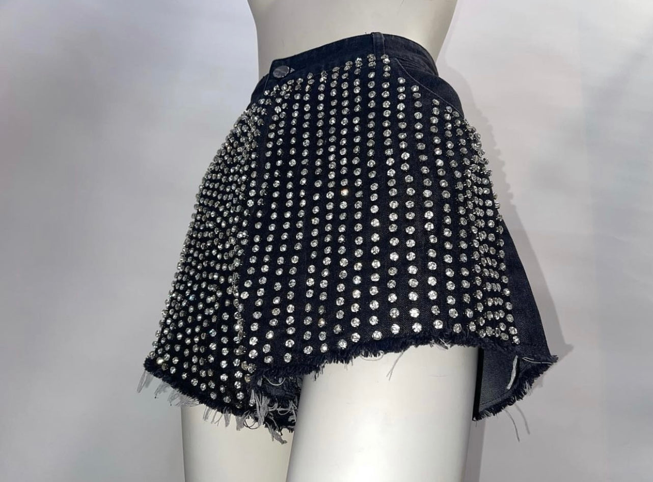 Windsor Crystal Embellished Shorts