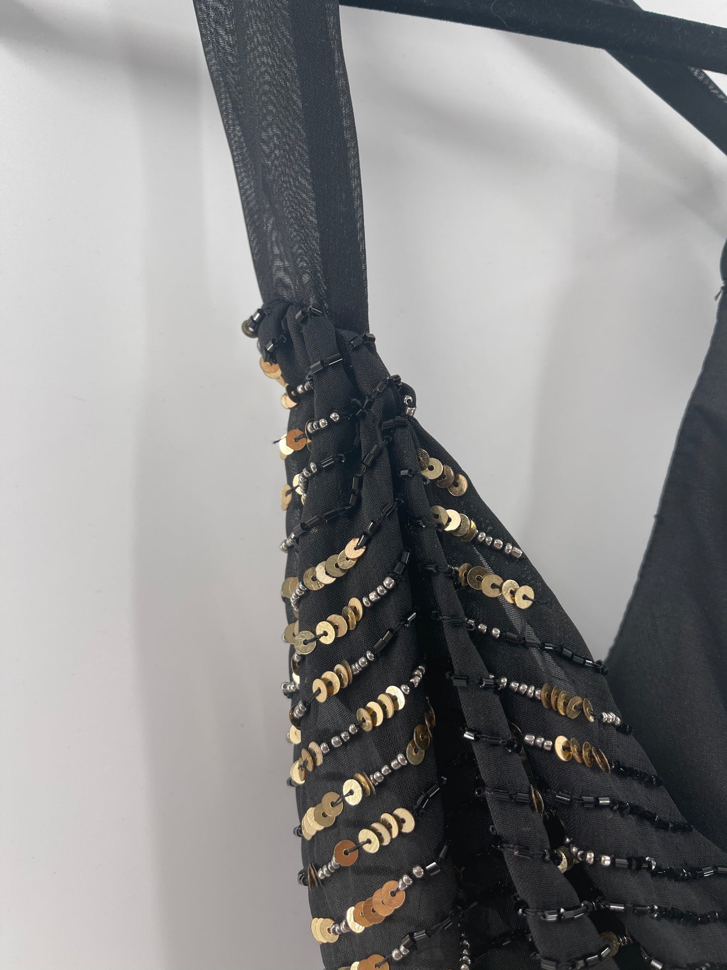 David Bitton Beaded Dress (Small)