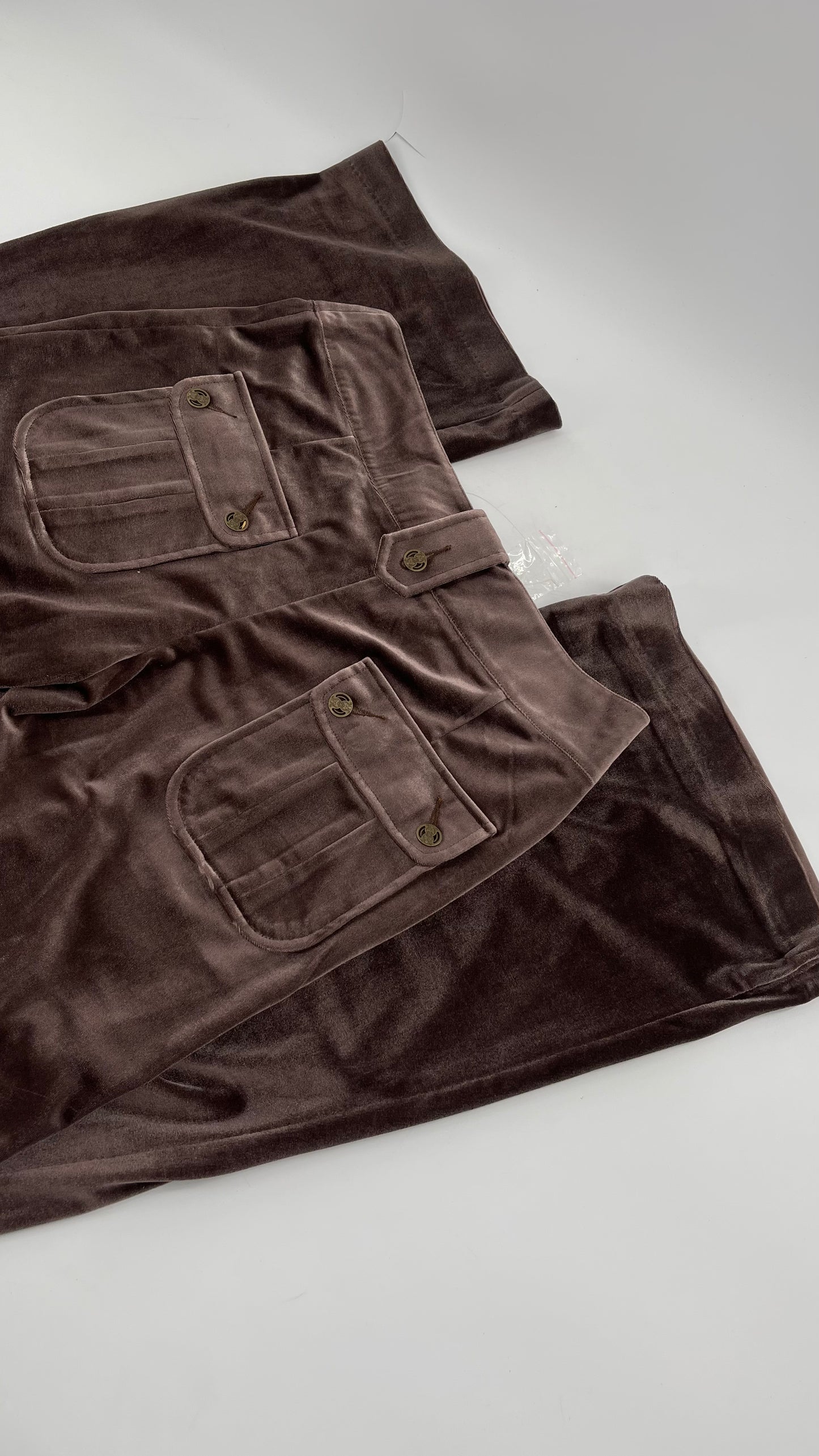 Vintage Tracy Porter Velour Yoga Pants/ Kick Flares (26)