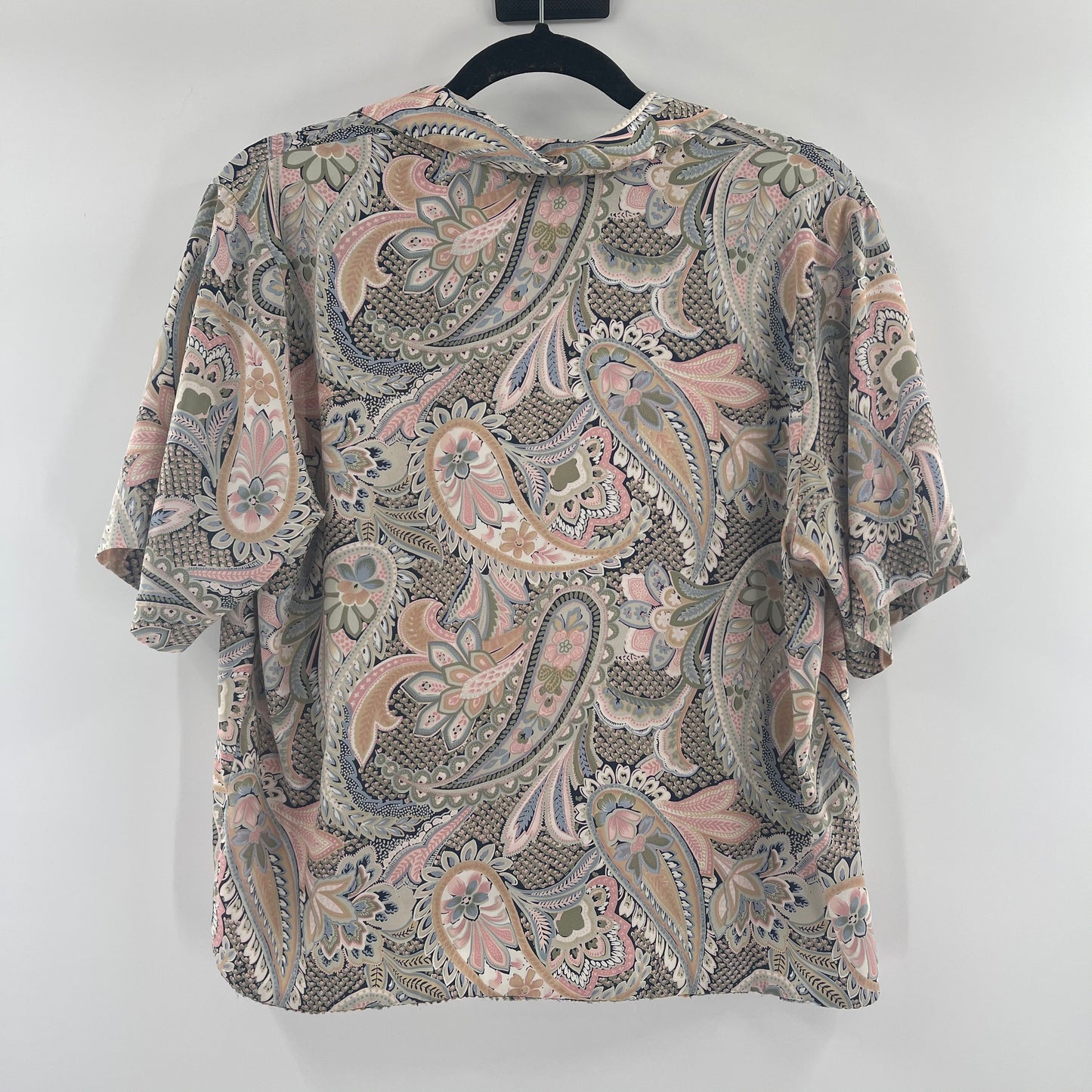 Vintage Paisley Print Short Sleeve (8)
