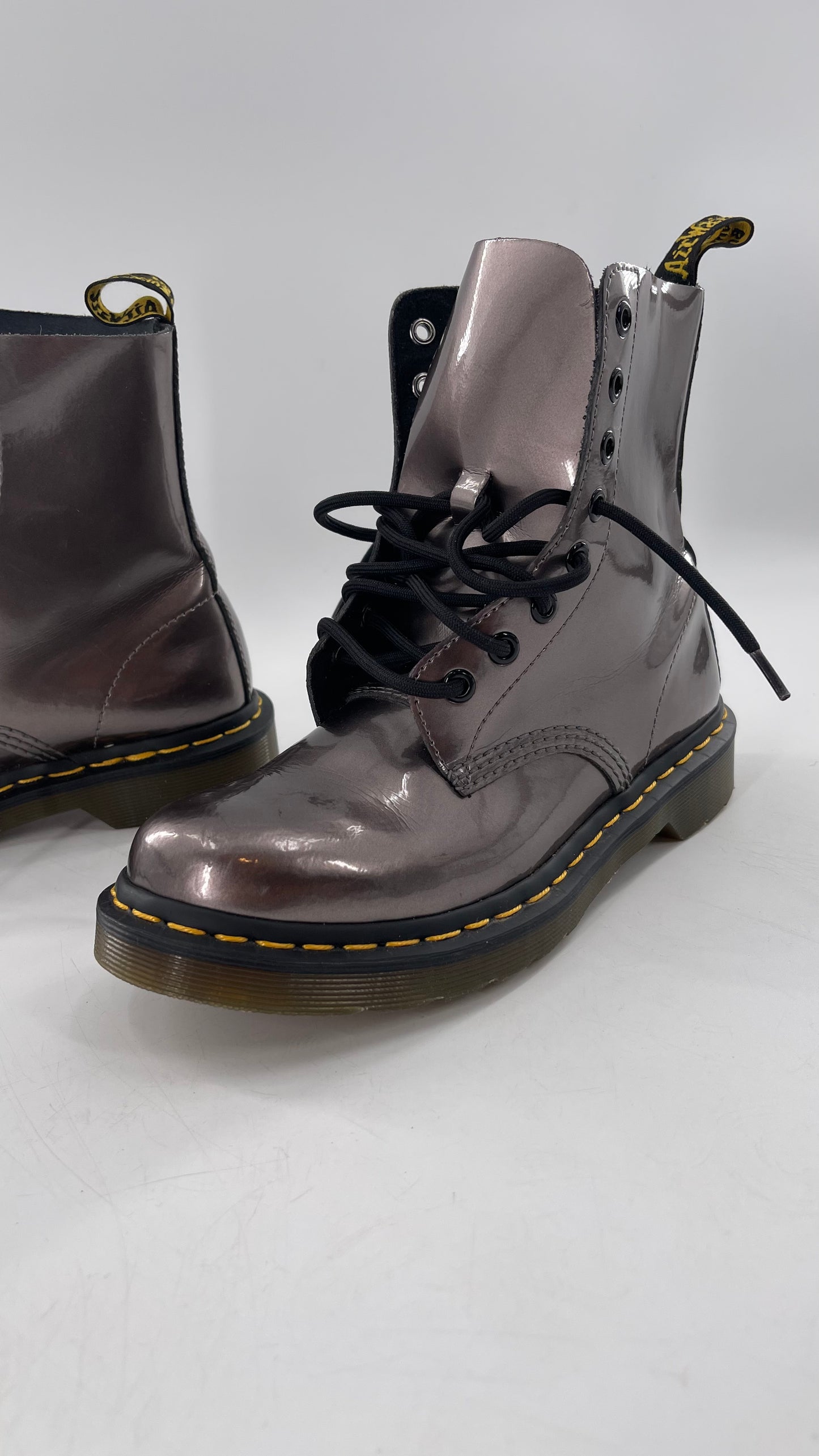 Doctor Martens Pewter Boots (7)