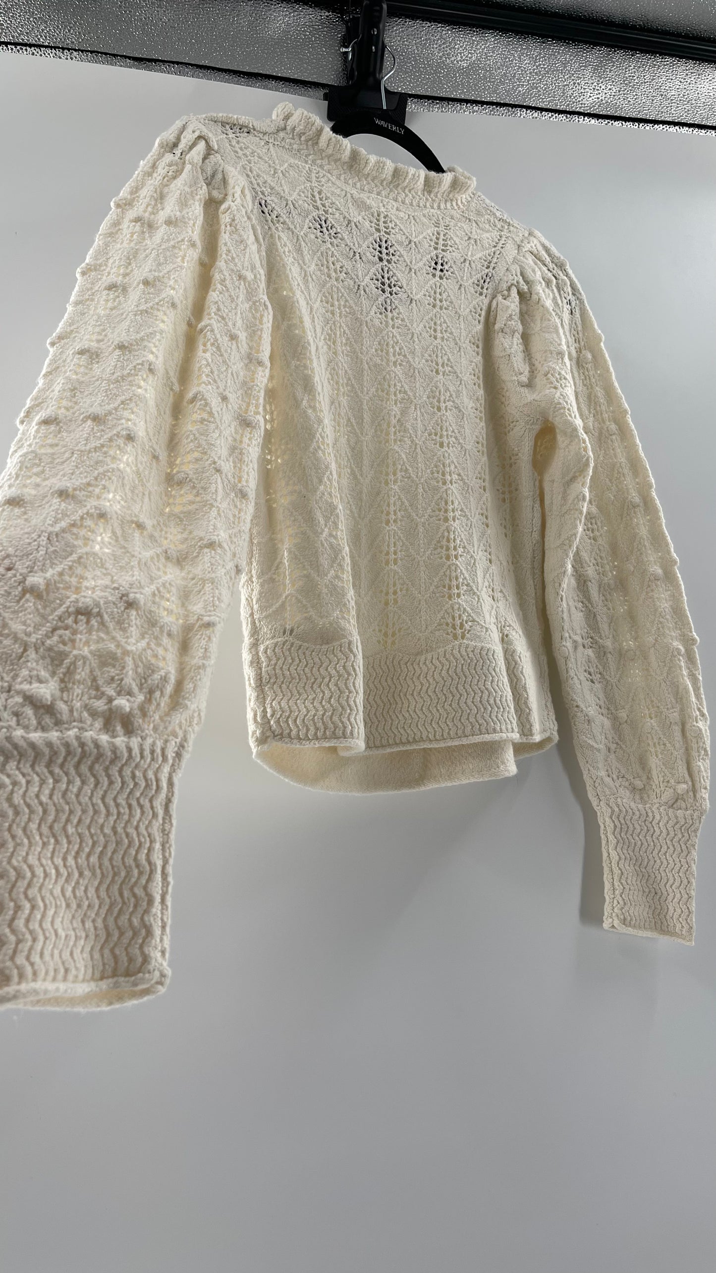 UNSUBSCRIBED Cream Sweater Size S