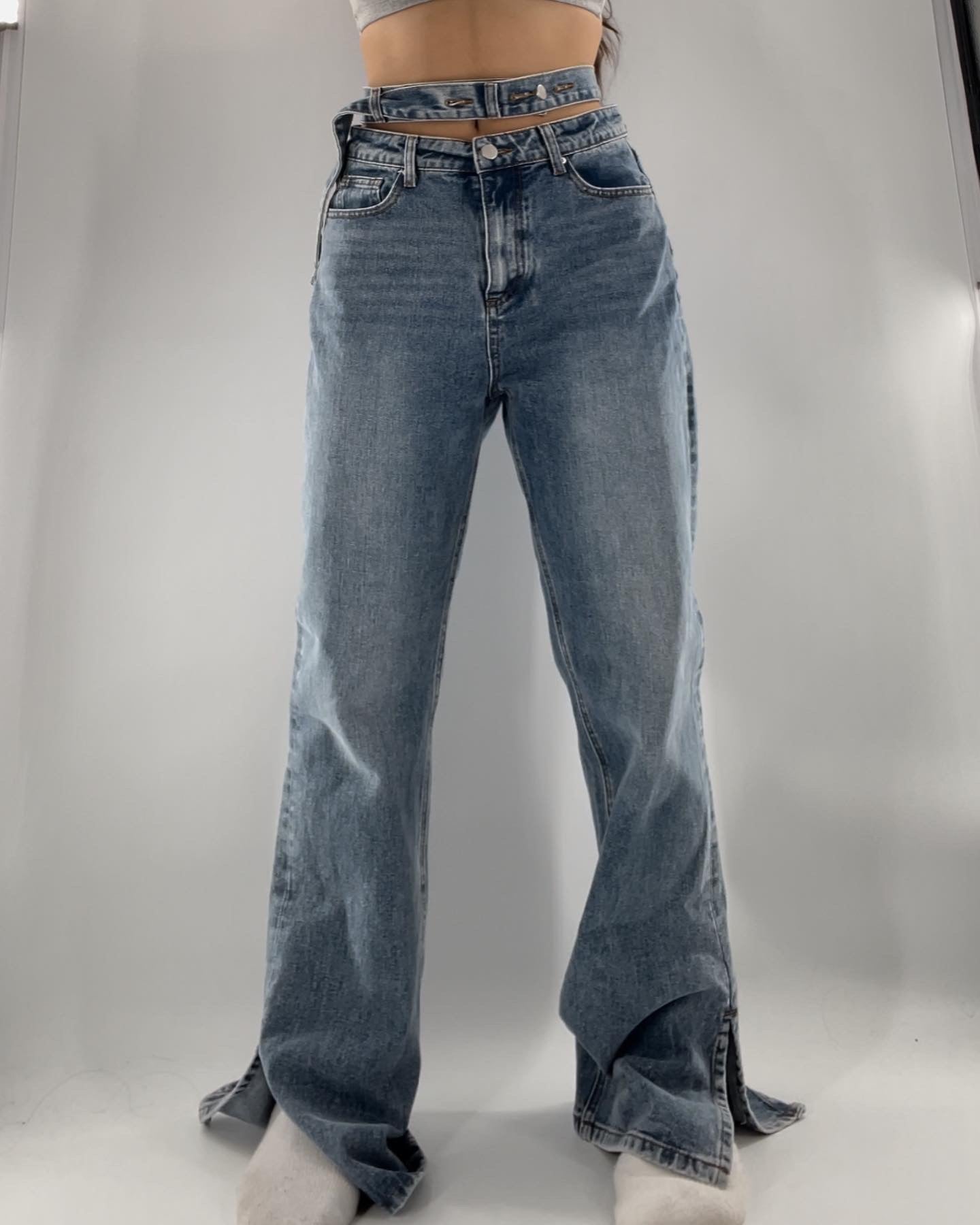 Cider Double Waistline Straight Legs (Medium)