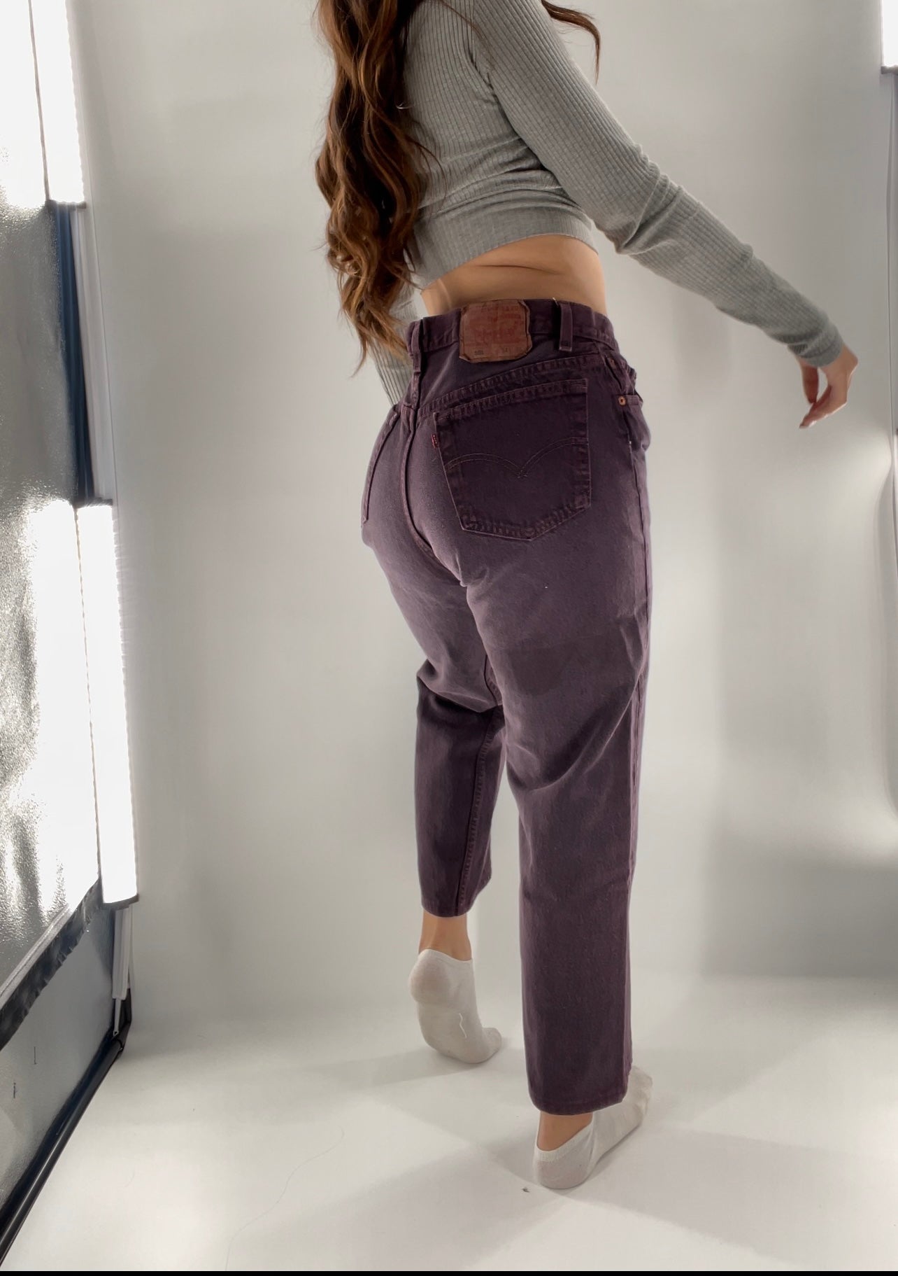 Plum Levi 501 Jeans (Size 34 X 30)