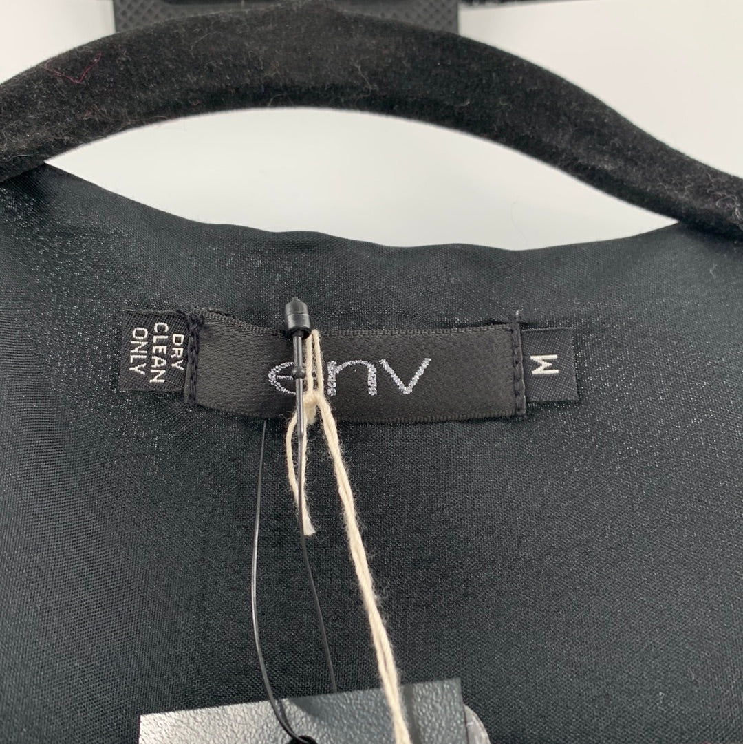 ENV black embellished tunic (M)