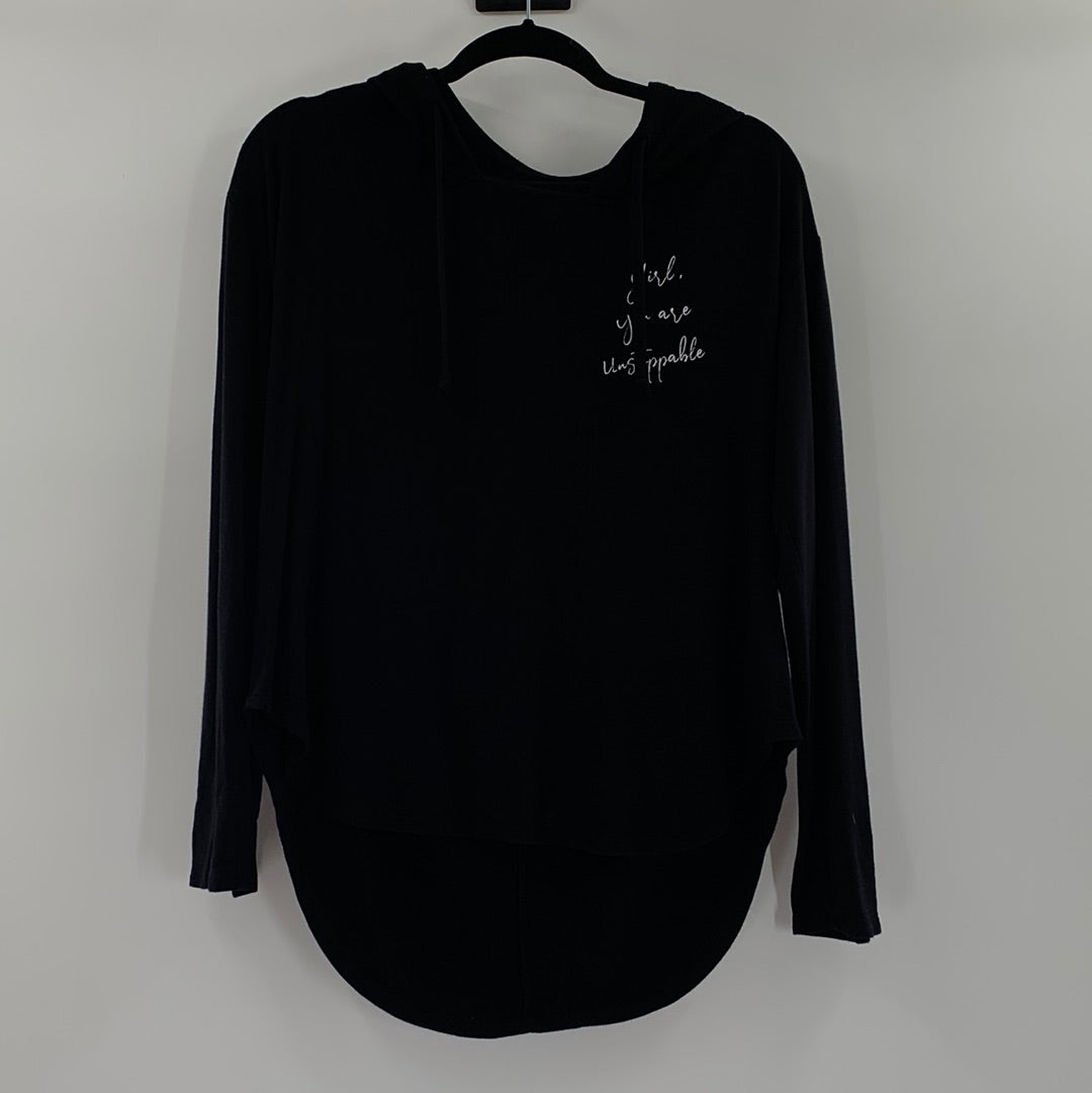 Good hYOUman black hoodie (M)
