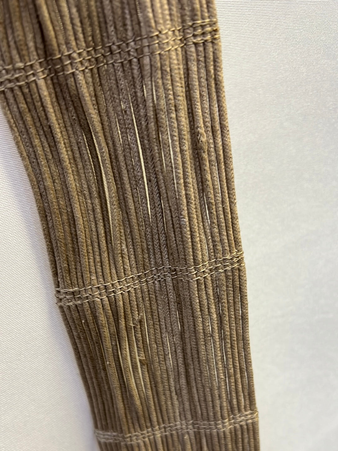 Calvin Klein Leather Wax Cotton Cord Belt S