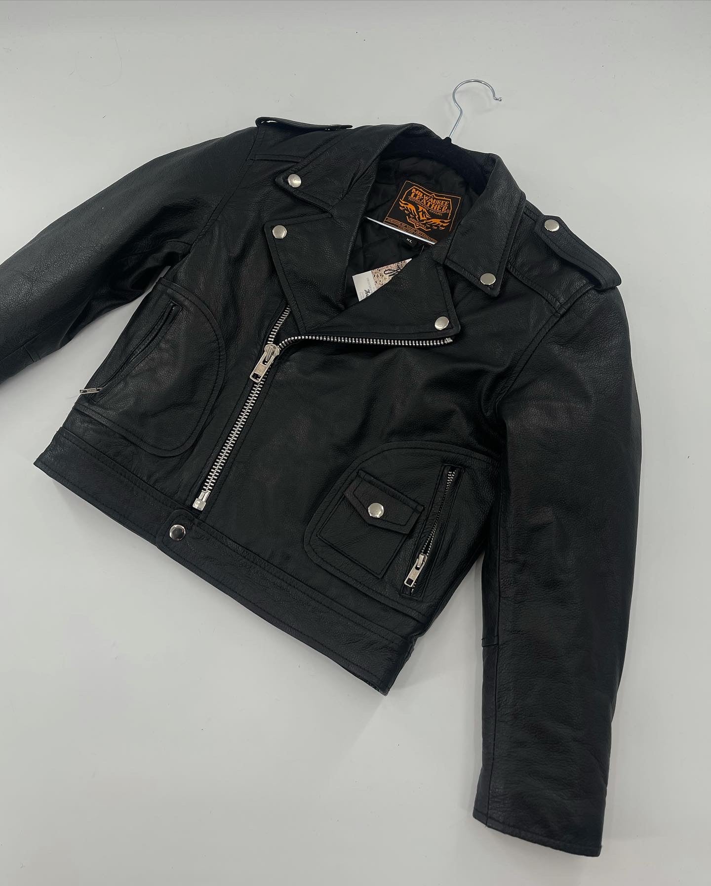 Milwaukee Leather Moto Jacket (XL Kids)