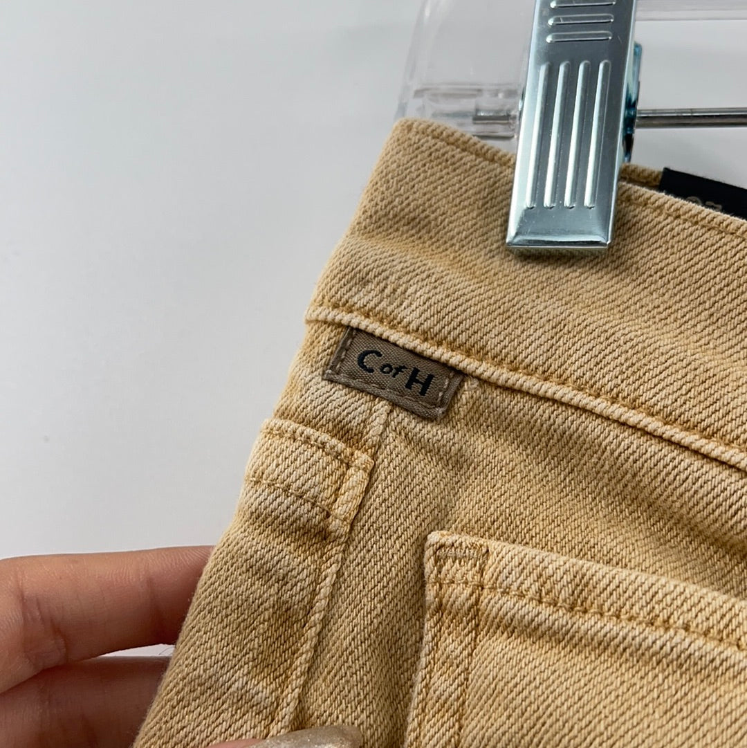 Citizens of Humanity Khaki/Sand Button Up Jeans (Size 27)
