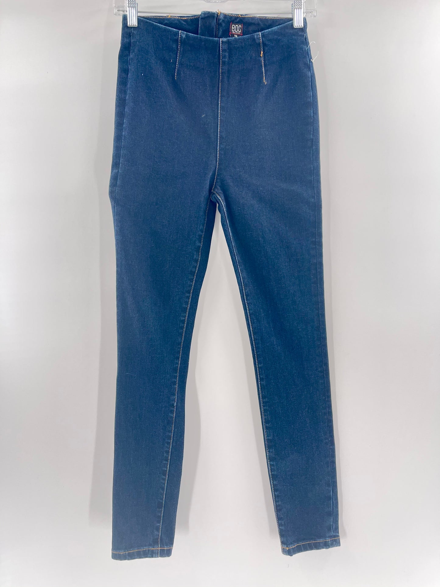 BDG Blue Jeans Zip Up Back (Size 24)