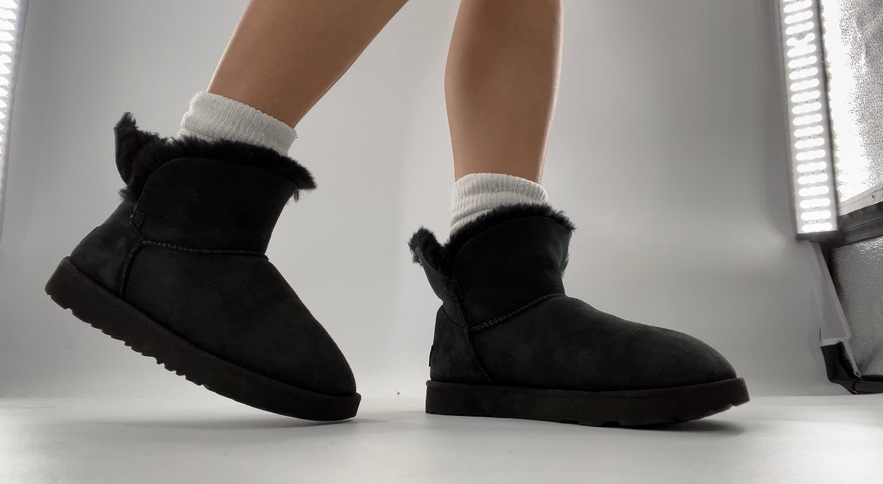 UGG Black Short Boot (8)