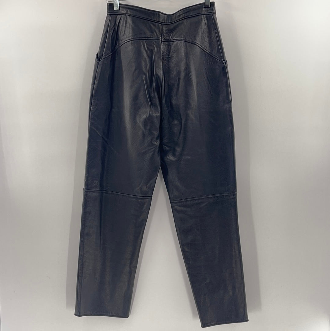 Vintage Mary Dzenutis Leather Trouser