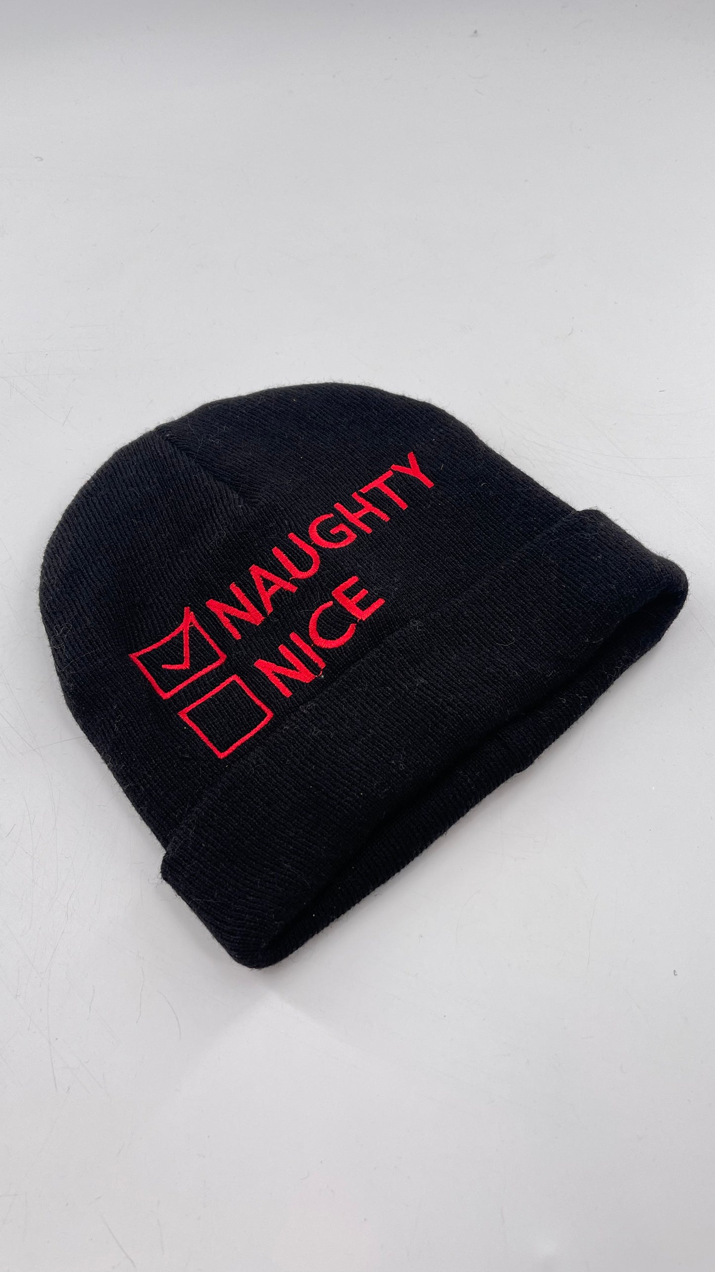 Ashley Stuart Naughty/Nice Beanie