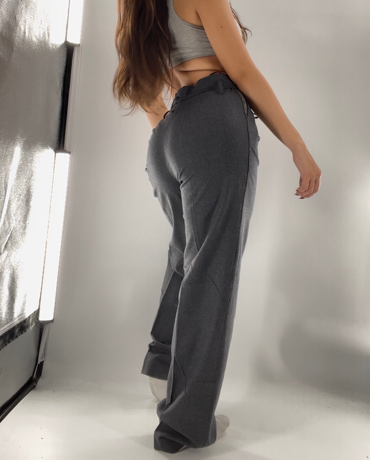 NWT Gerard Darel Grey Trousers (40)