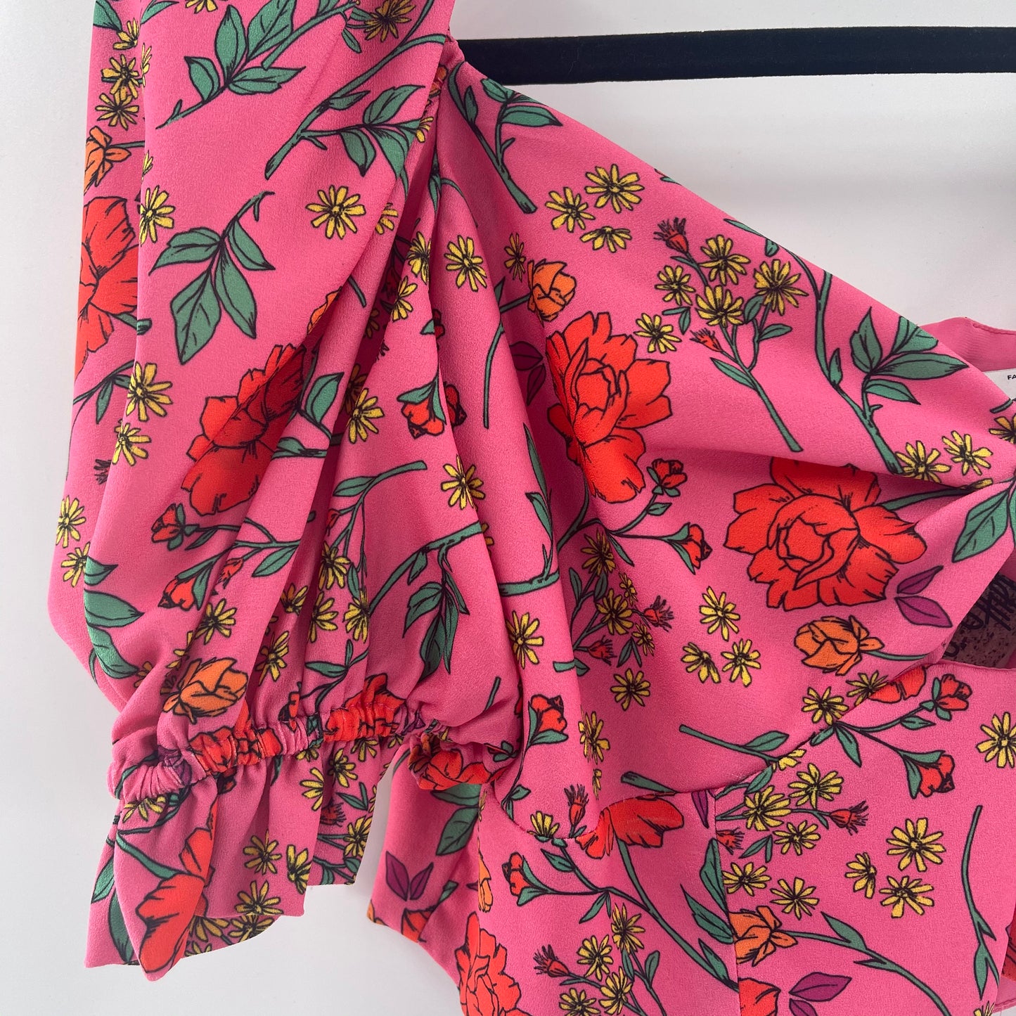 Finders Keepers Cropped Floral Bustier (10)