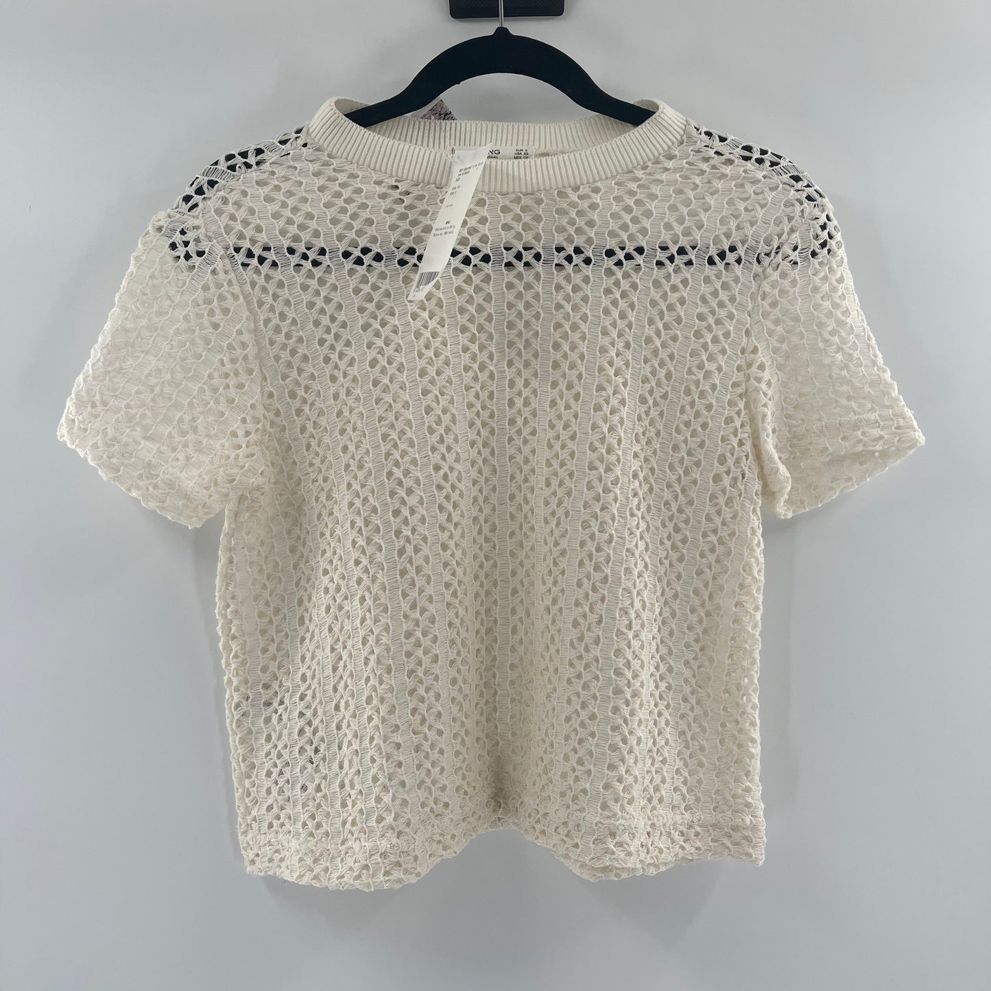 MNG crochet T Shirt (XS)