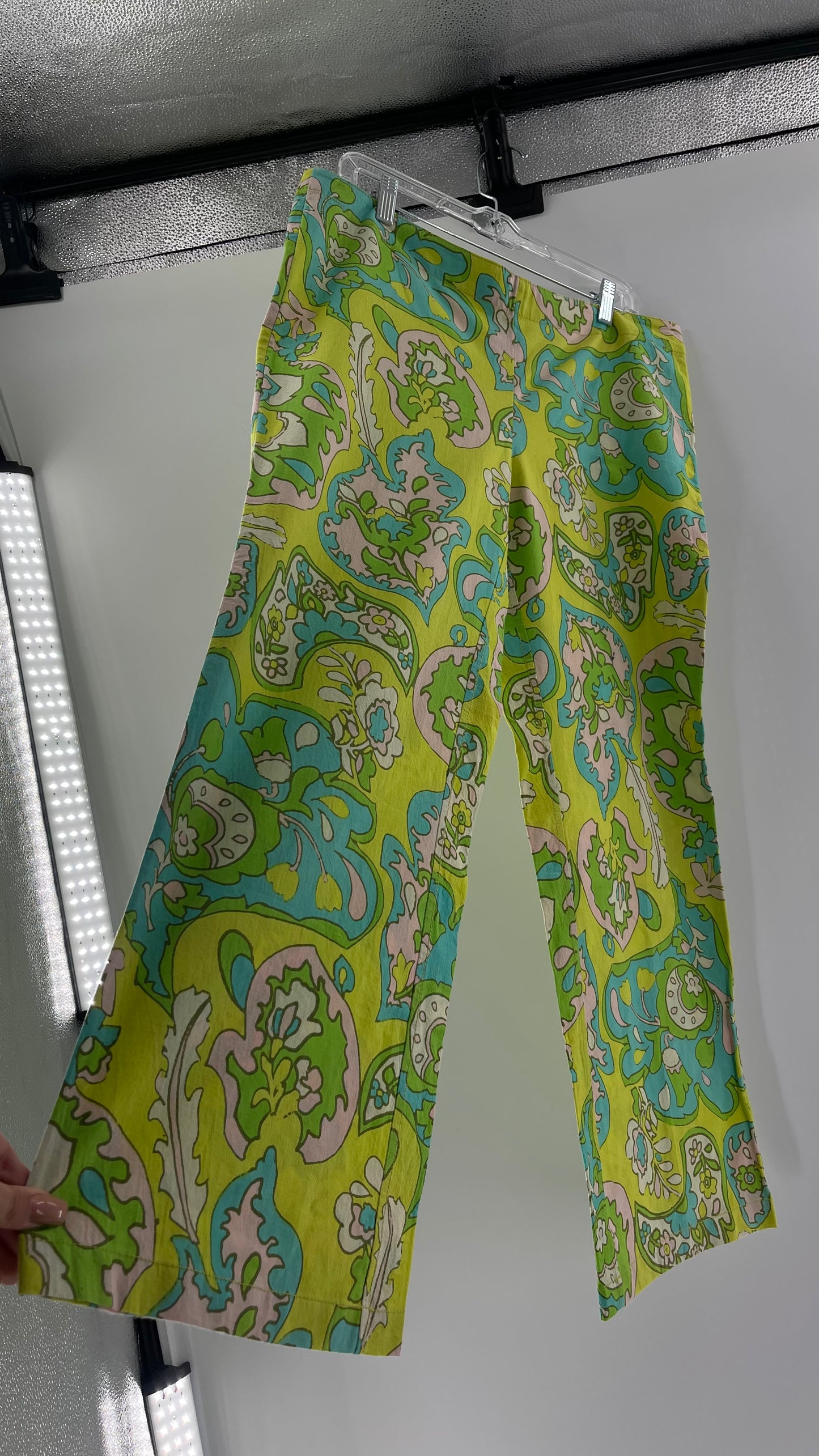 Free People Lime Paisley Patterned (12)