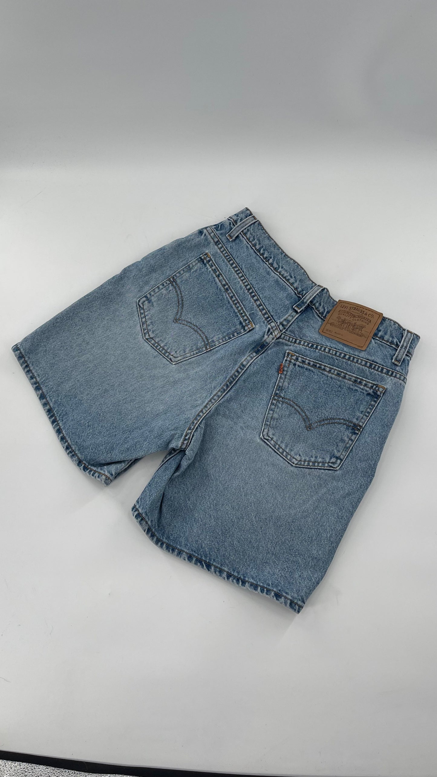 Vintage Levi Orange Tab Light Wash 951 Shorts (12)