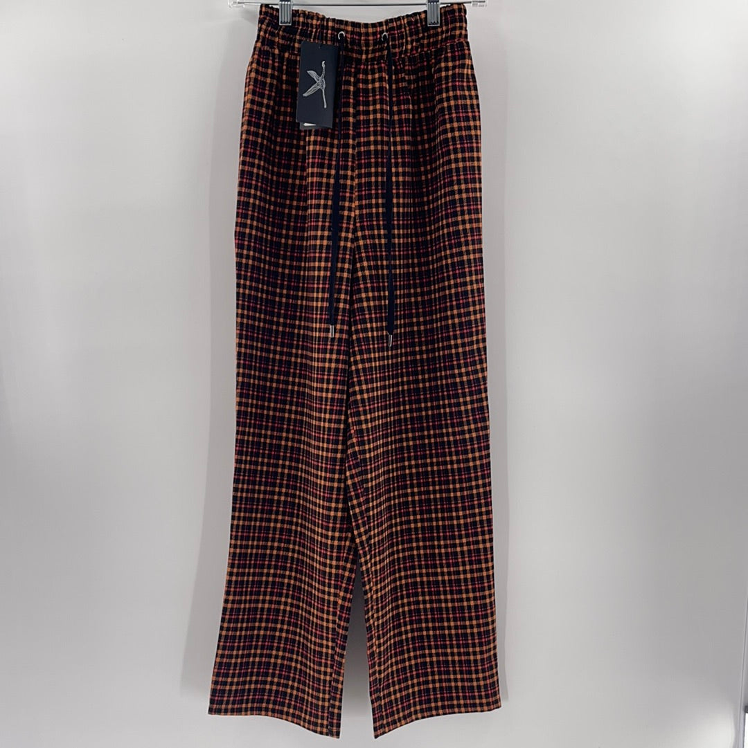 The Fifth Label Plaid Straight Legs (Sz 0-2)