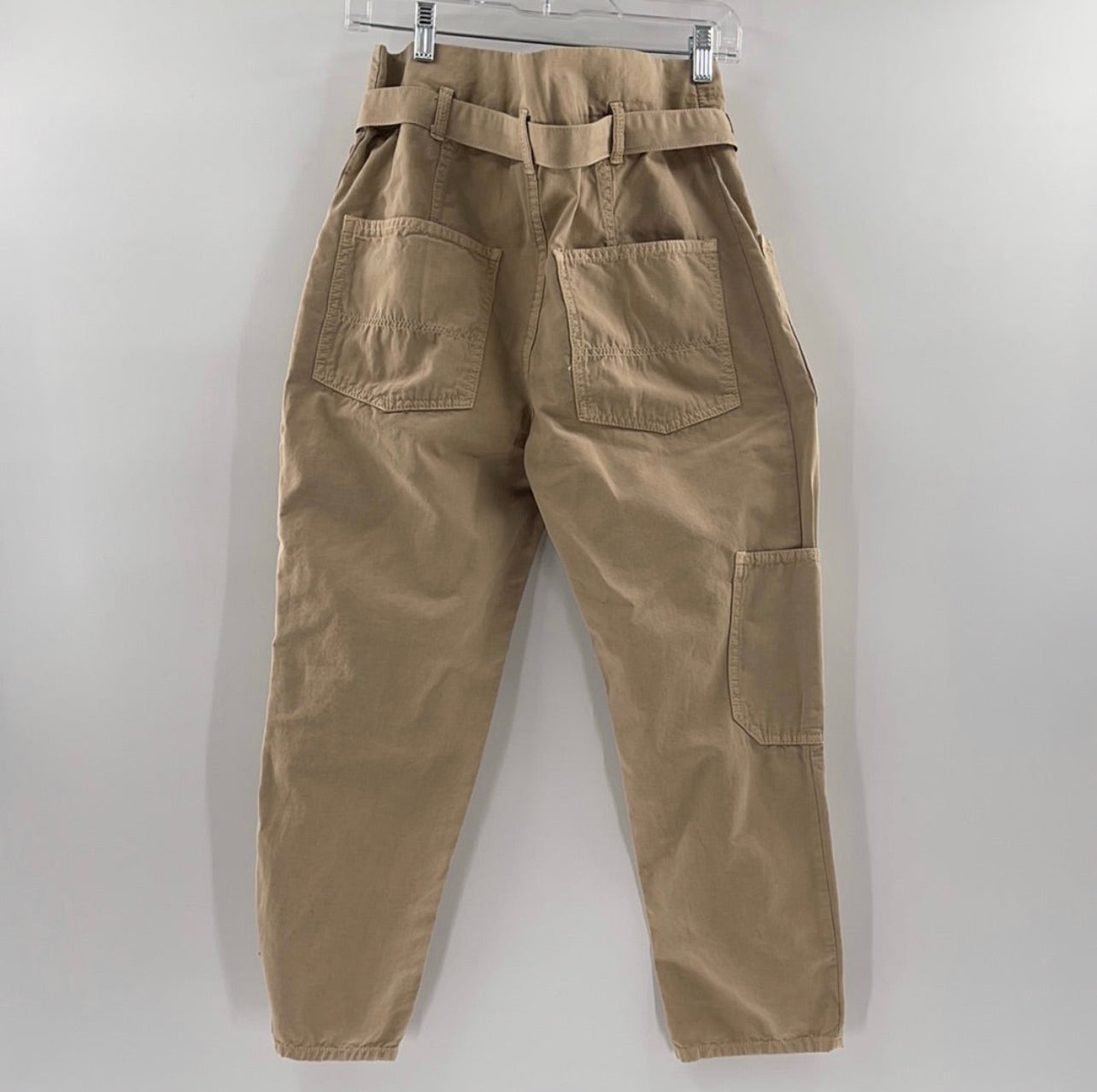 Free People khaki Cargos (Sz 8)