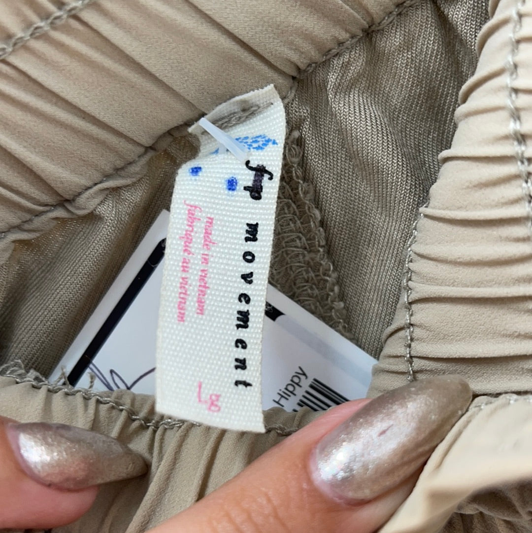 Free People Movement Tan Joggers