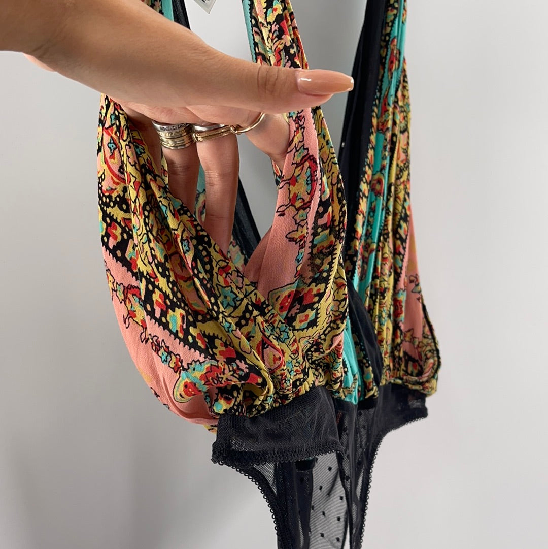 Intimately Free People Bandana Bodysuit (L)