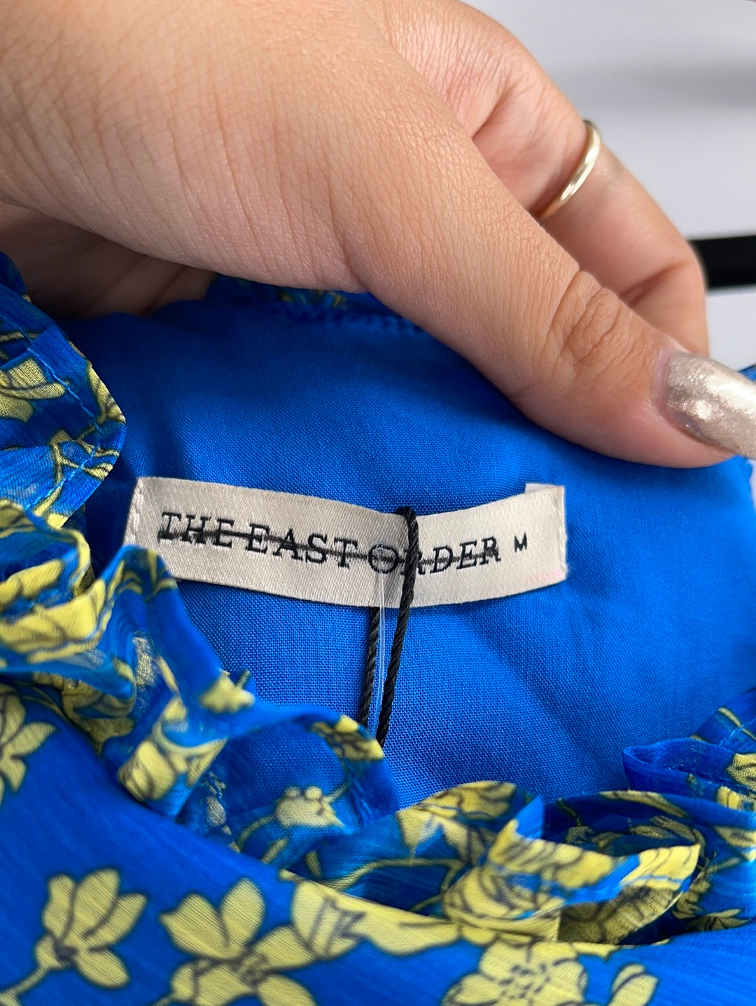 The East Order Royal Blue Asymmetric Top (M)