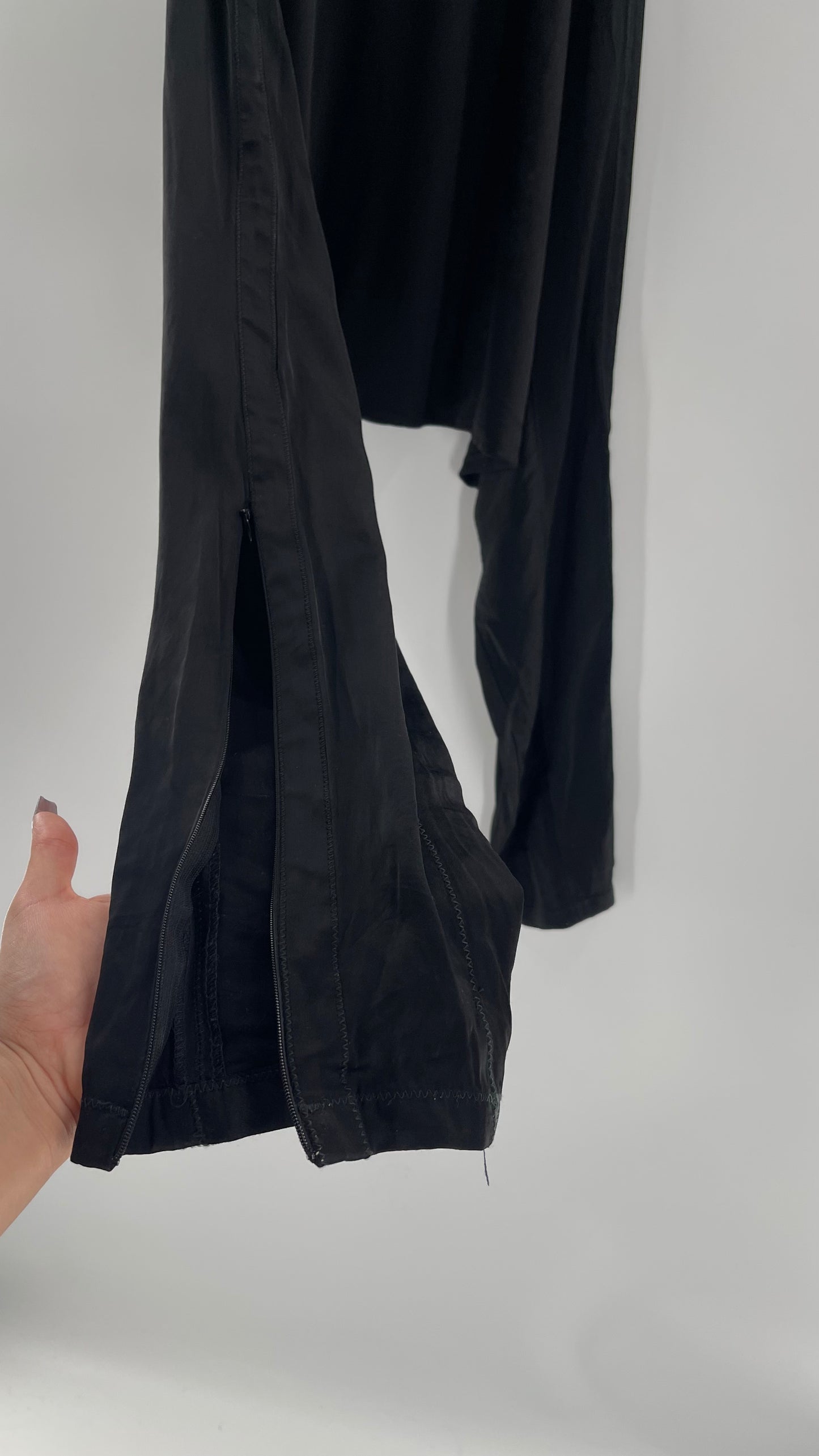 Costume National Silky Haram Pants Jet Blue (44)